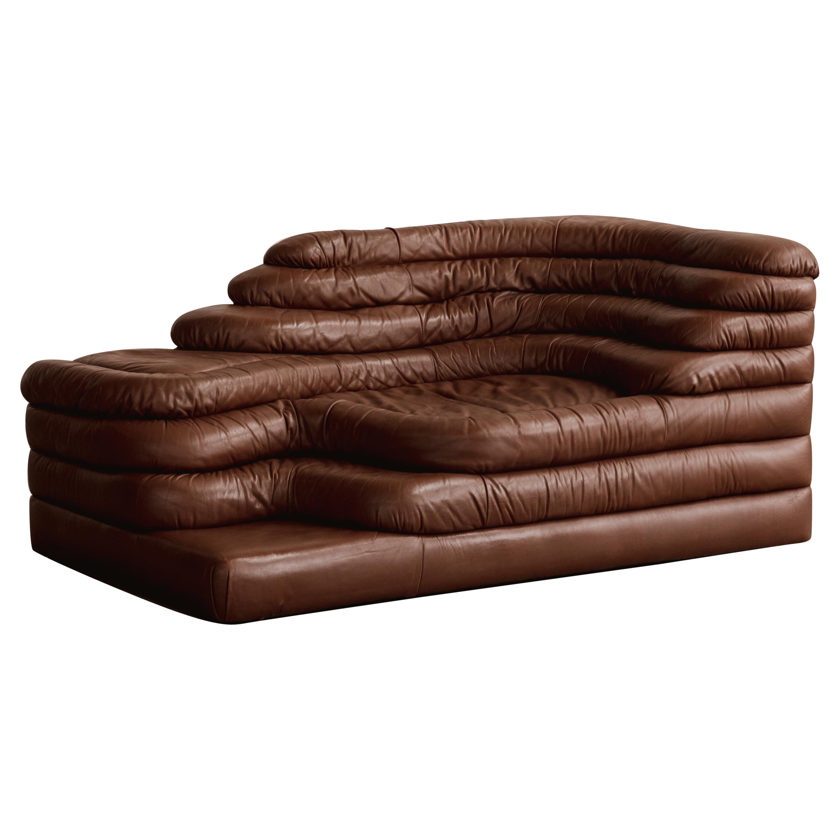 Ulbald Klug DS-1025 „Terrazza“ Sofa für De Sede, 1974