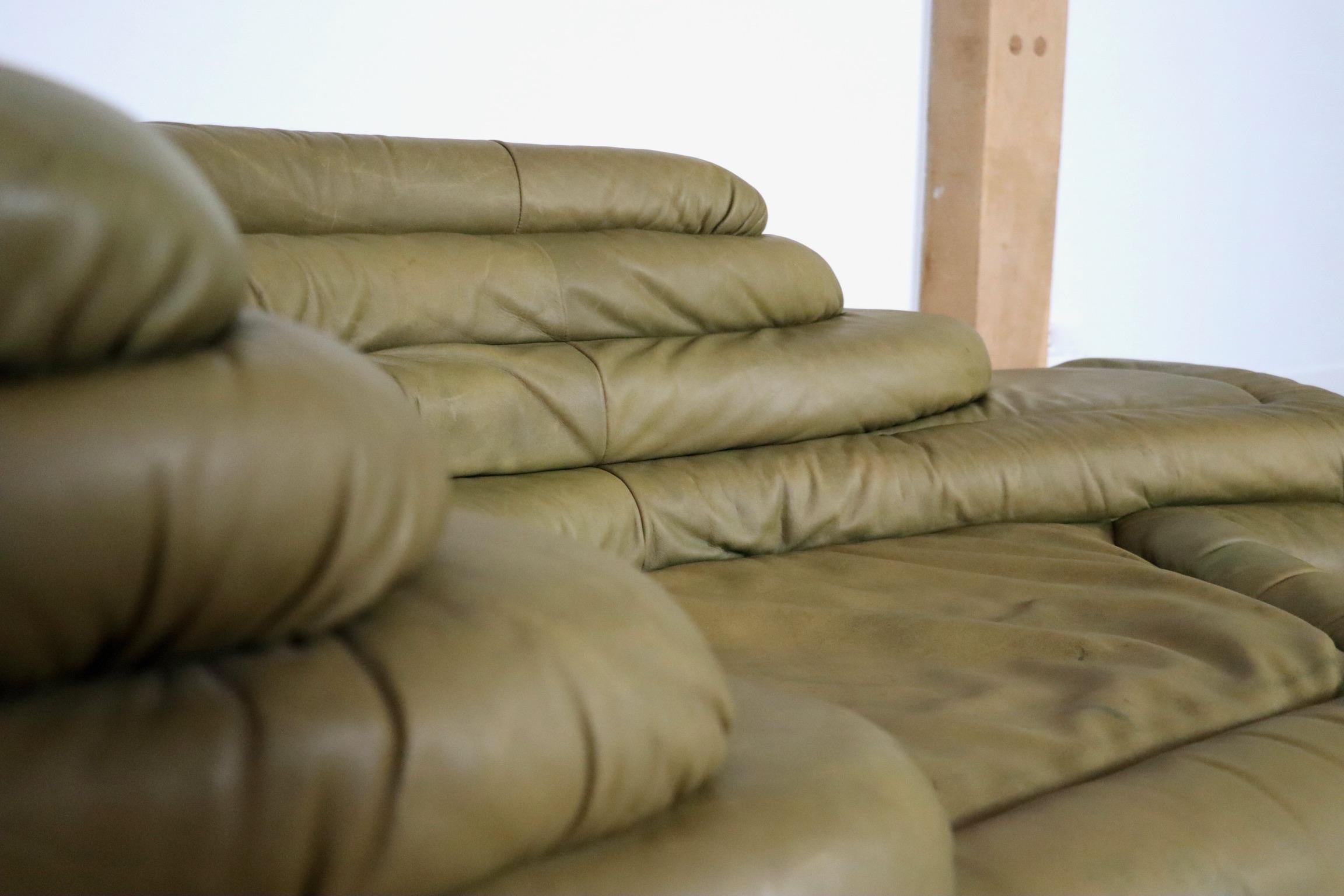Ubald Klug DS-1025 ‘Terrazza’ Sofa For De Sede, Switzerland 1970s 6