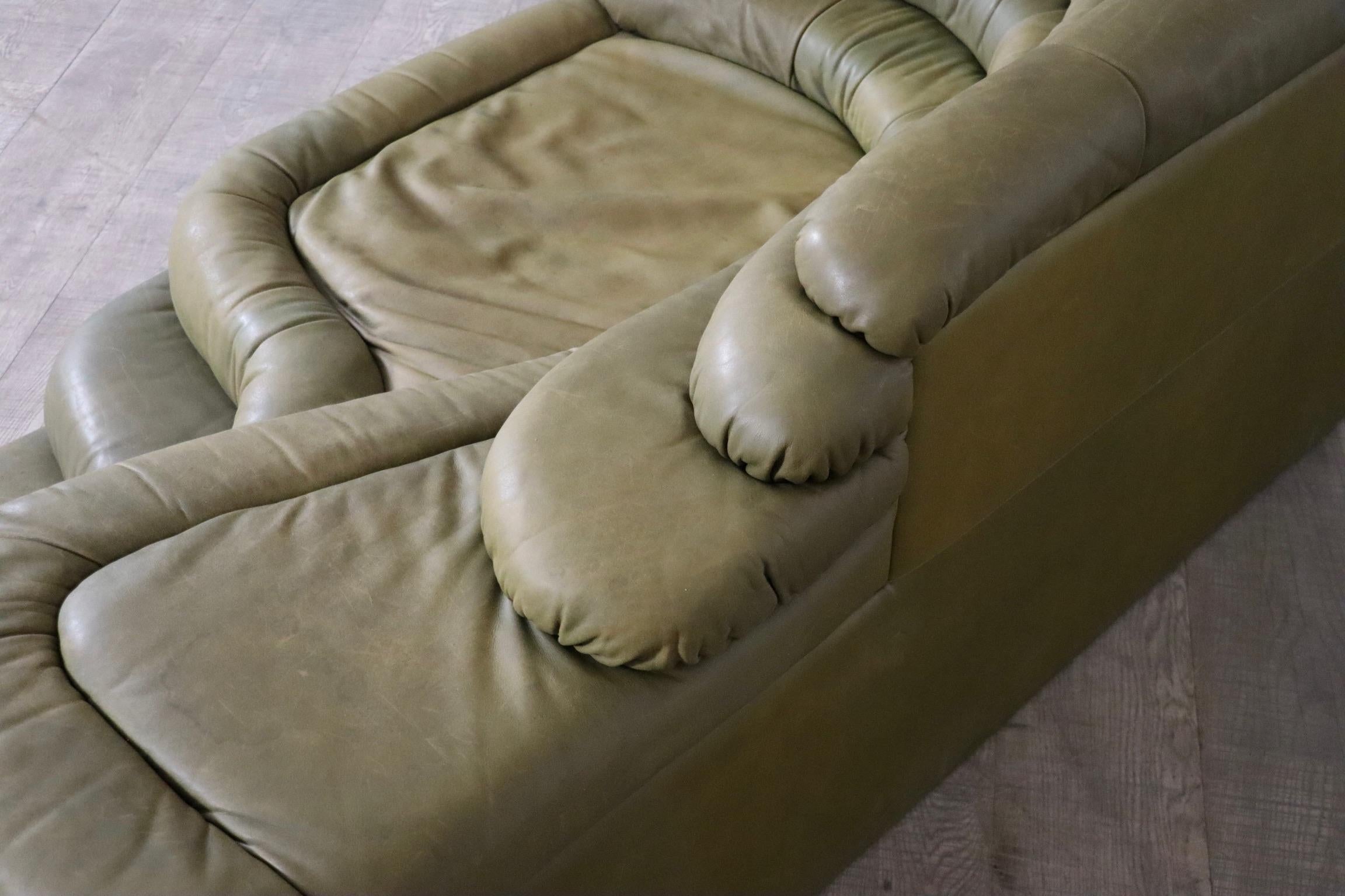 Ubald Klug DS-1025 ‘Terrazza’ Sofa For De Sede, Switzerland 1970s 7