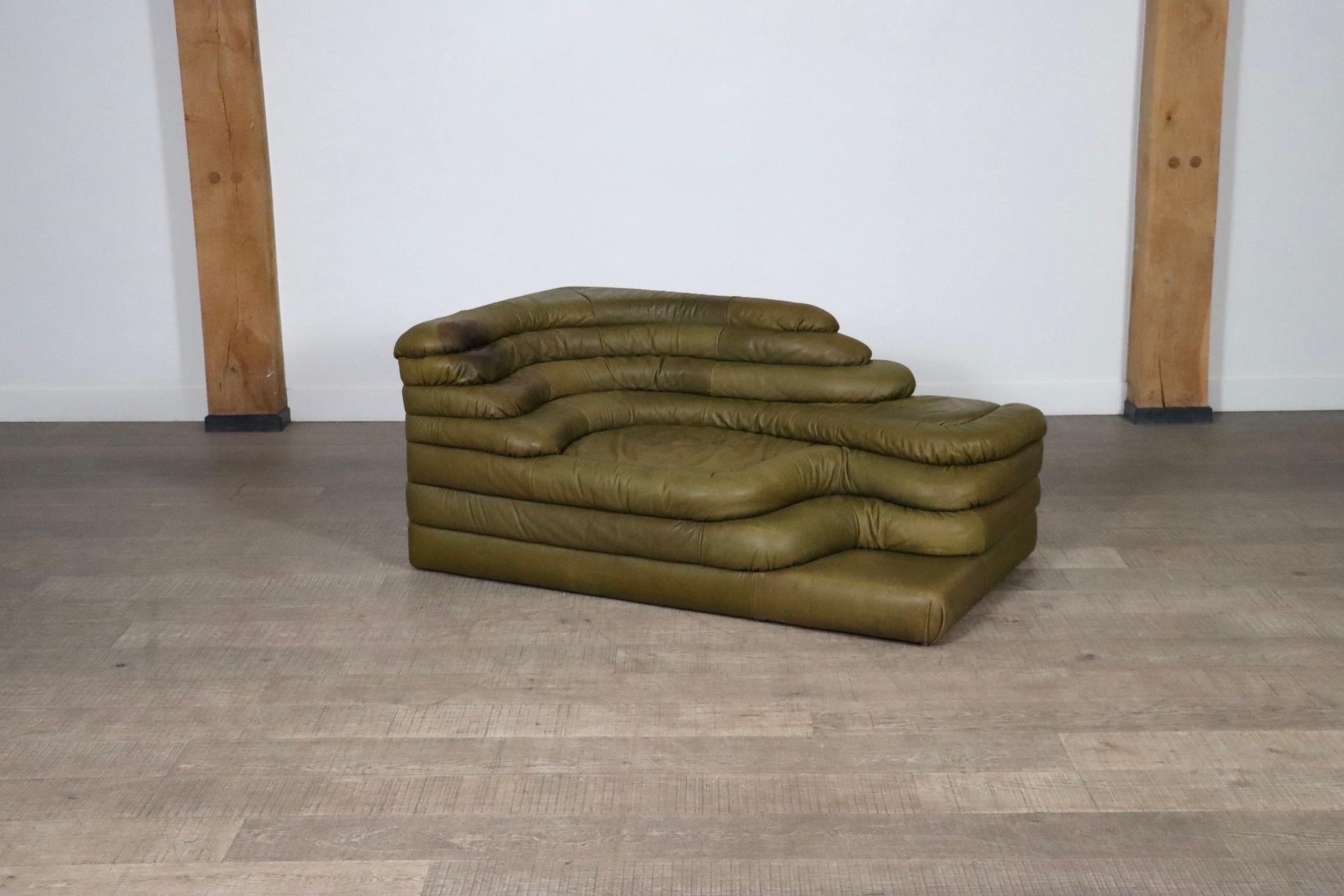 Ubald Klug DS-1025 ‘Terrazza’ Sofa For De Sede, Switzerland 1970s 9