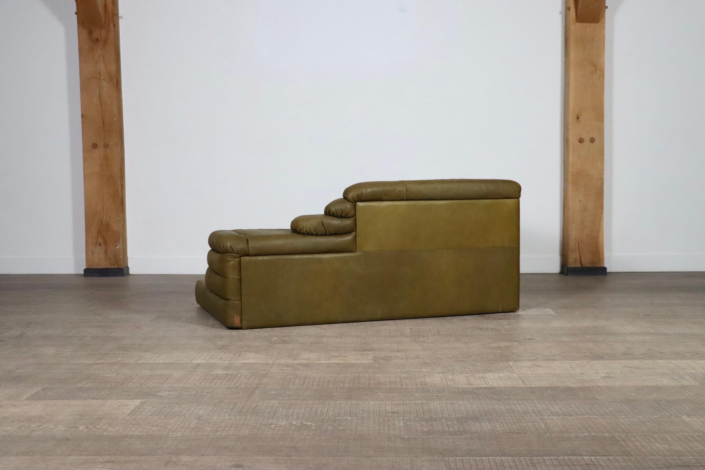 Ubald Klug DS-1025 ‘Terrazza’ Sofa For De Sede, Switzerland 1970s 12