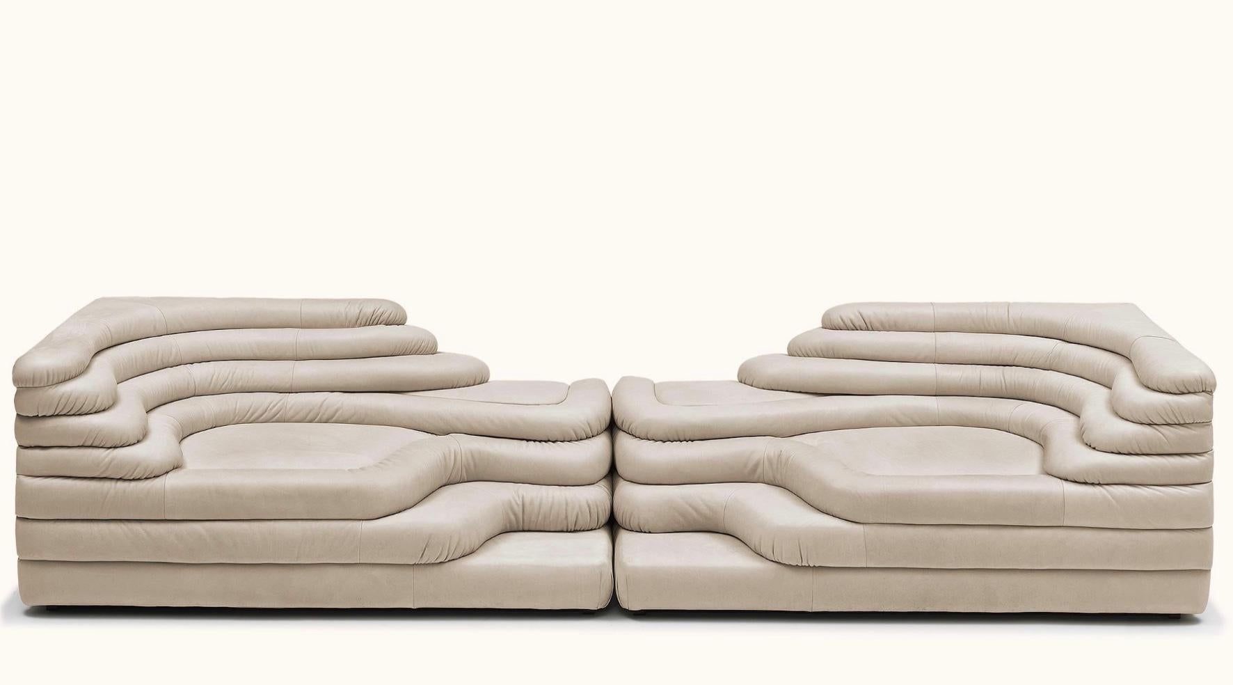 Ubald Klug Iconic 'Terrazza' Sofa Island for De Sede For Sale 2