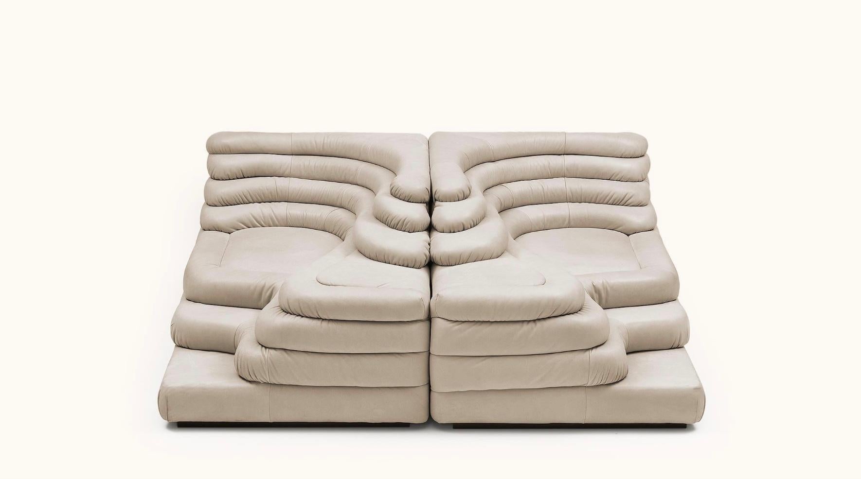 Ubald Klug Iconic 'Terrazza' Sofa Island for De Sede For Sale 3