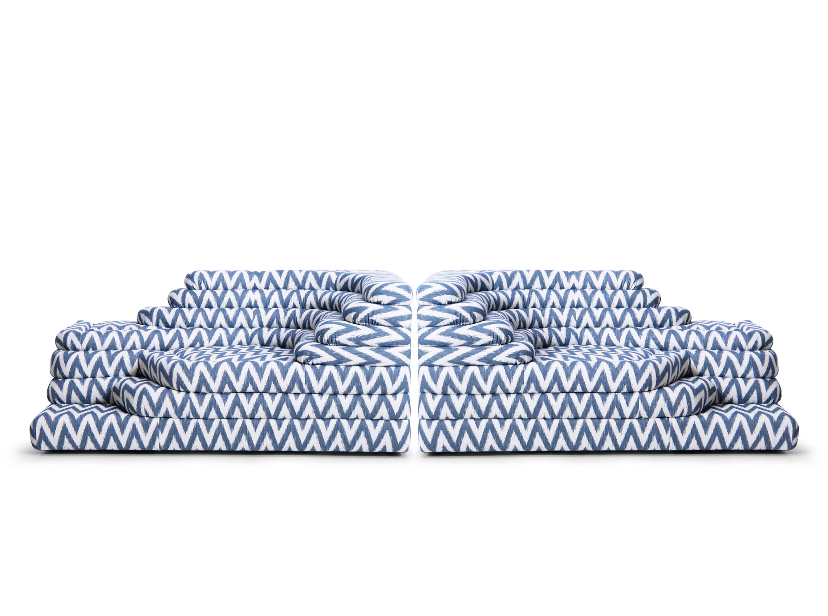 Ubald Klug Iconic 'Terrazza' Sofa Island for De Sede For Sale 6