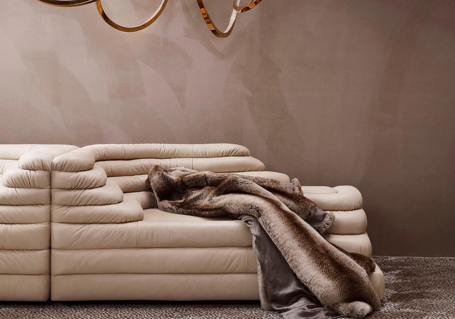 Ubald Klug Iconic 'Terrazza' Sofa Island for De Sede In New Condition For Sale In Tilburg, NL