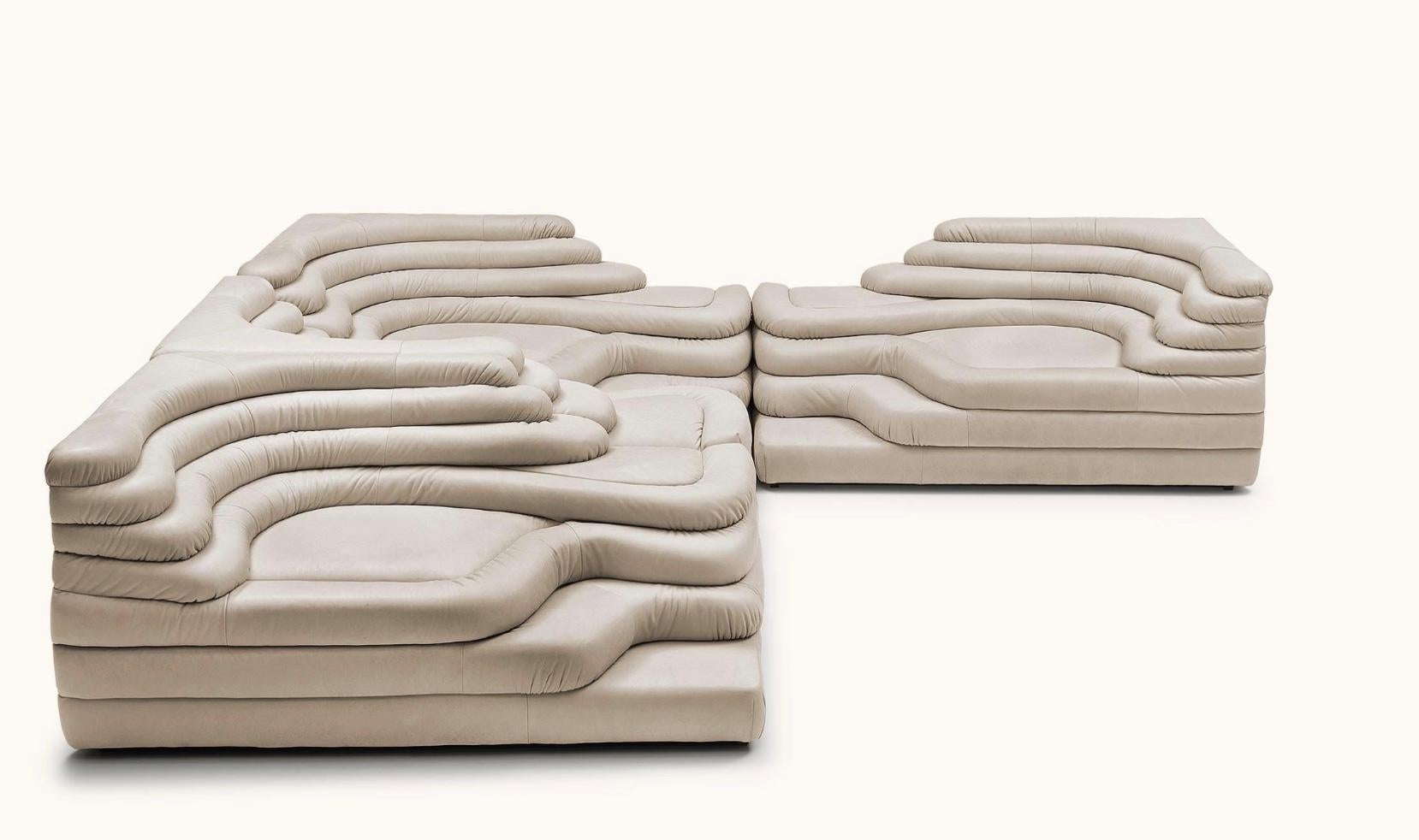 Ubald Klug Pair of Iconic 'Terrazza' Sofas for De Sede For Sale 2