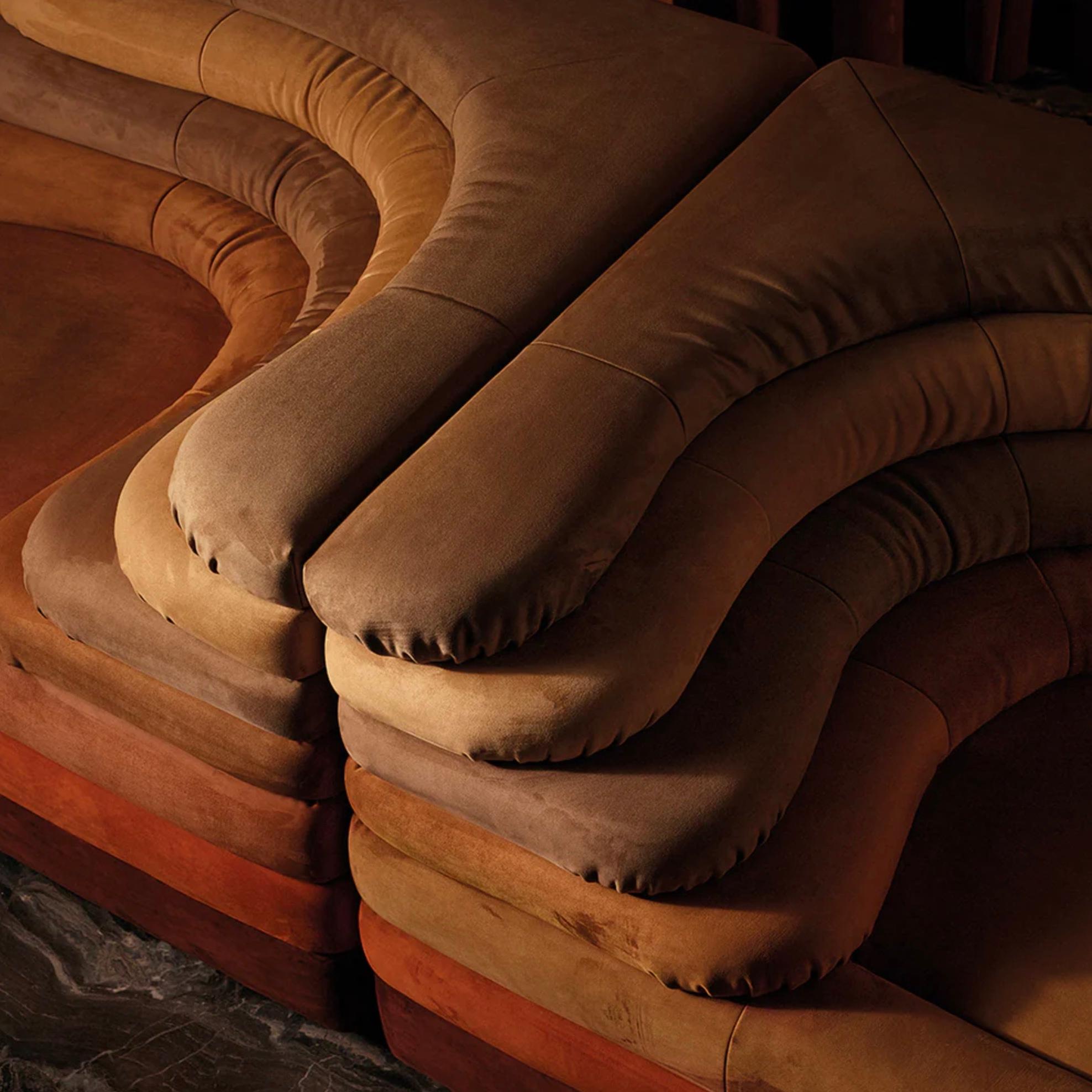 Swiss Ubald Klug Pair of Iconic 'Terrazza' Sofas for De Sede For Sale