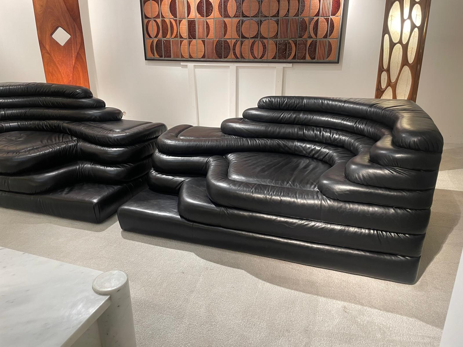 Ubald Klug, Sofa Terrazza De Sede edition, 1970 In Good Condition In Saint-Ouen, FR