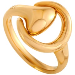 Ubaldi Fusion 18 Karat Rose Gold Horsebit/Horseshoe Ring