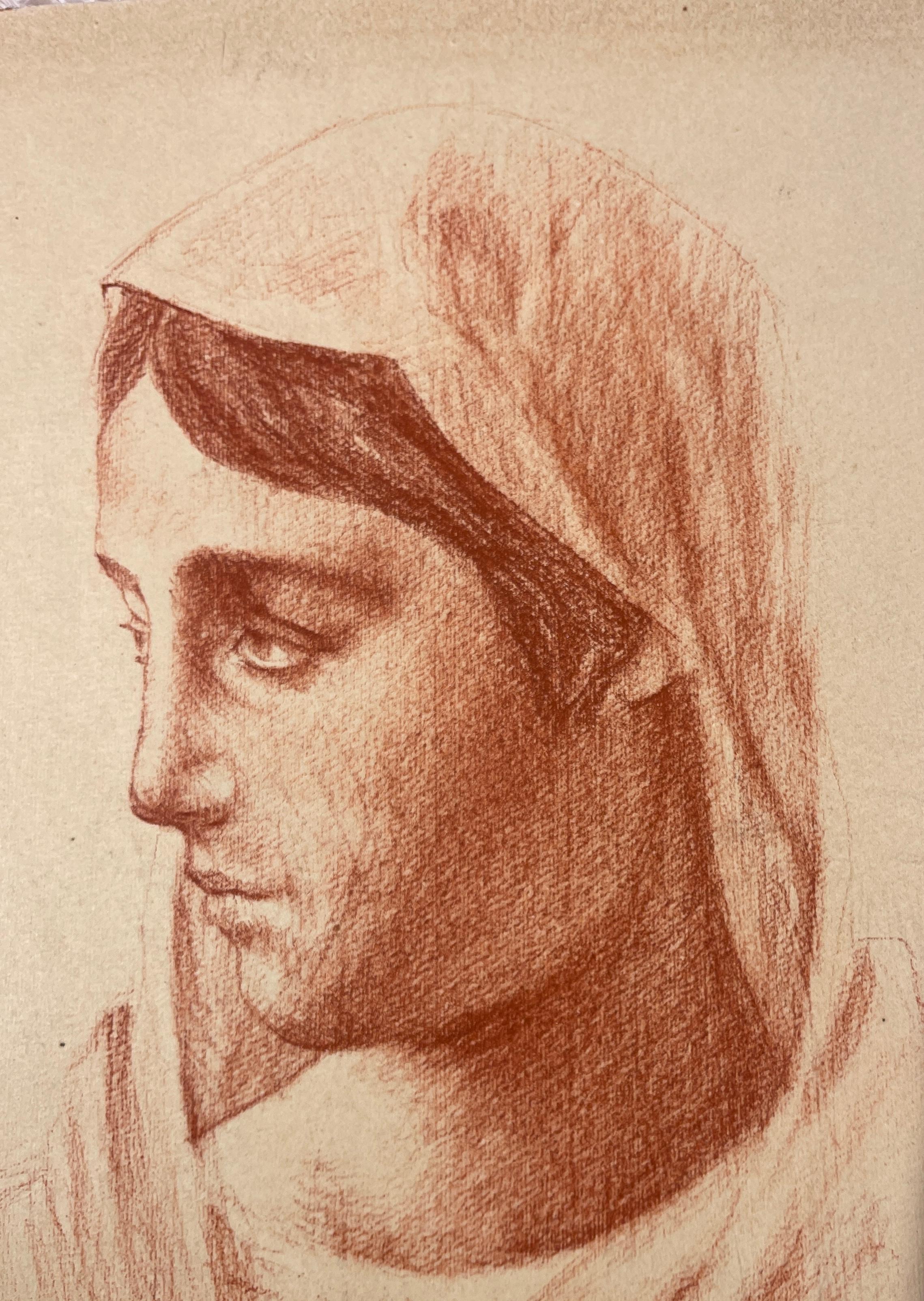 Italian Ubaldo Oppi, ritratto 