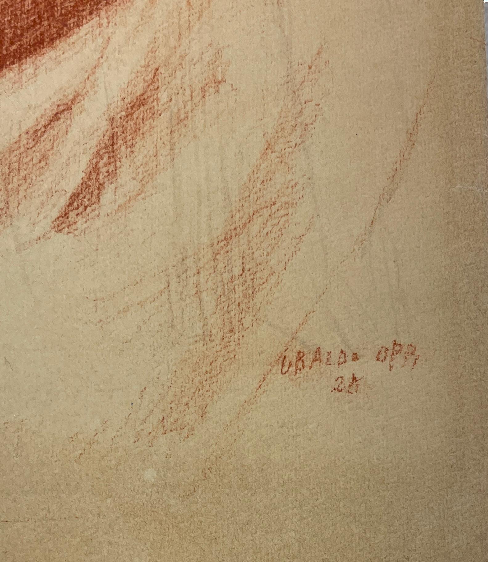 Papier Ubaldo Oppi, ritratto 