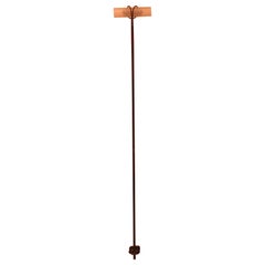 Uber Chic, länglicher italienischer Vintage-Wandleuchter aus Bronze