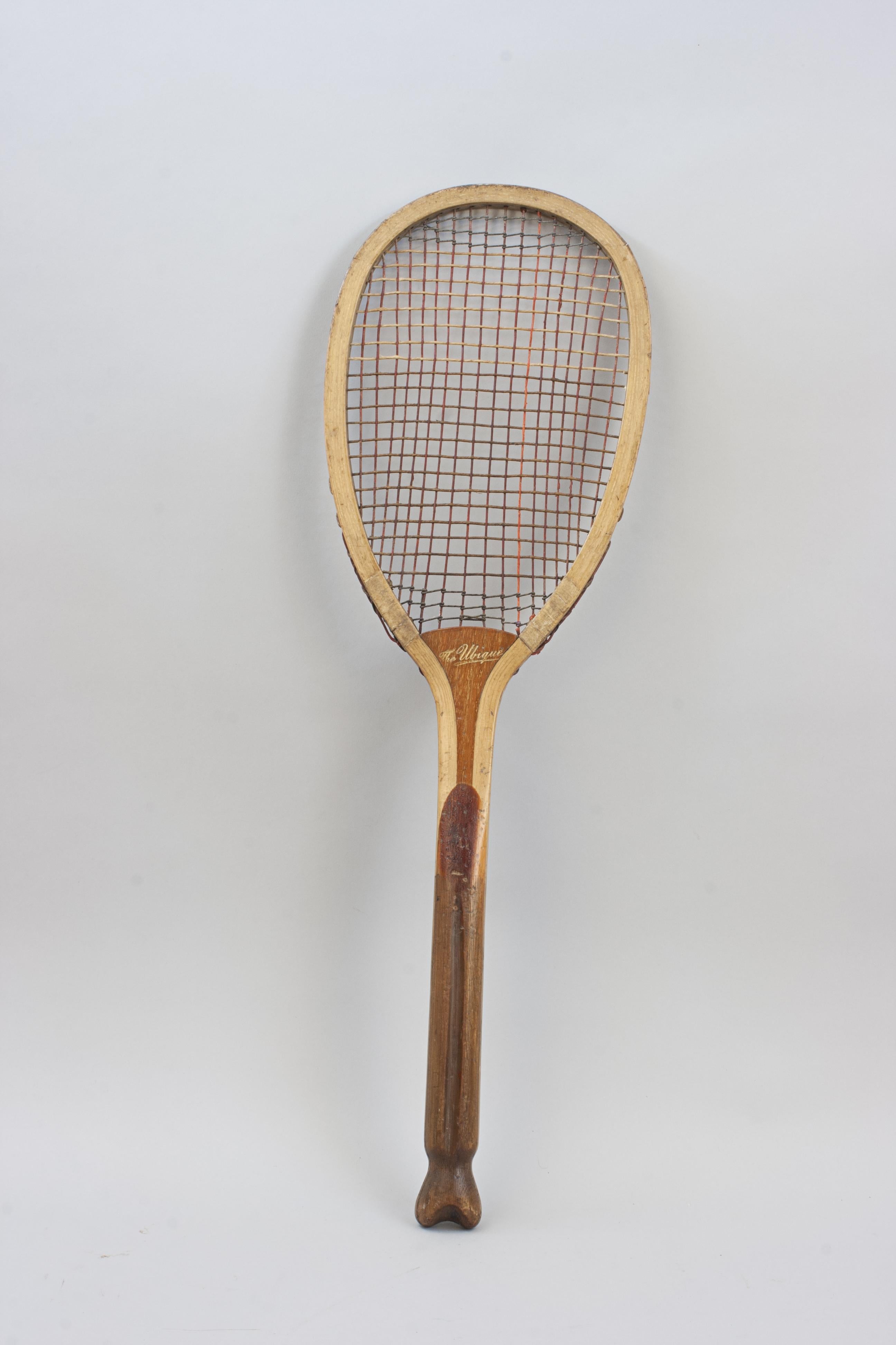 Ubique Fishtail Lawn Tennis Racket For Sale 9