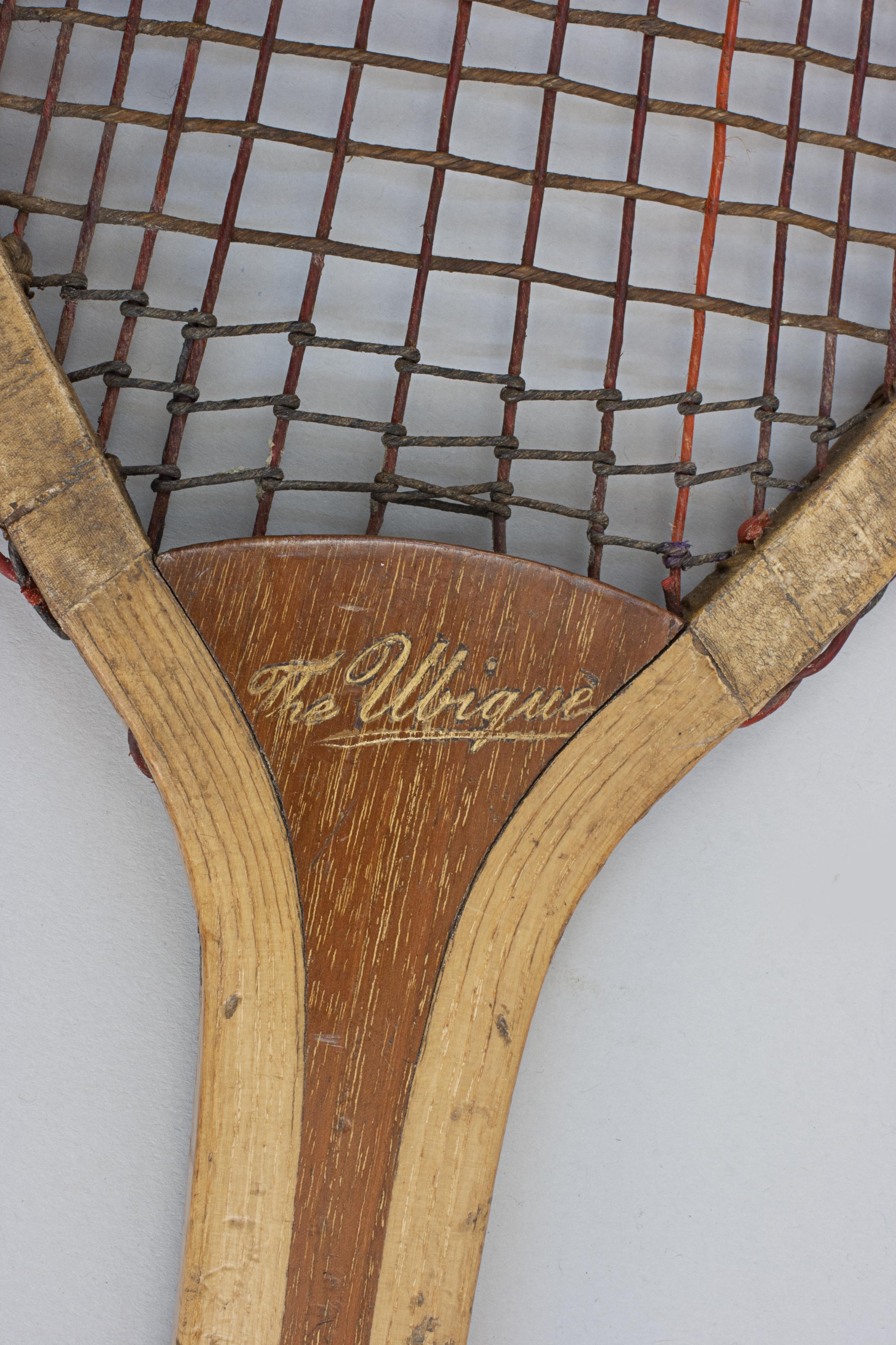 Ubique Fishtail Lawn Tennis Racket For Sale 1