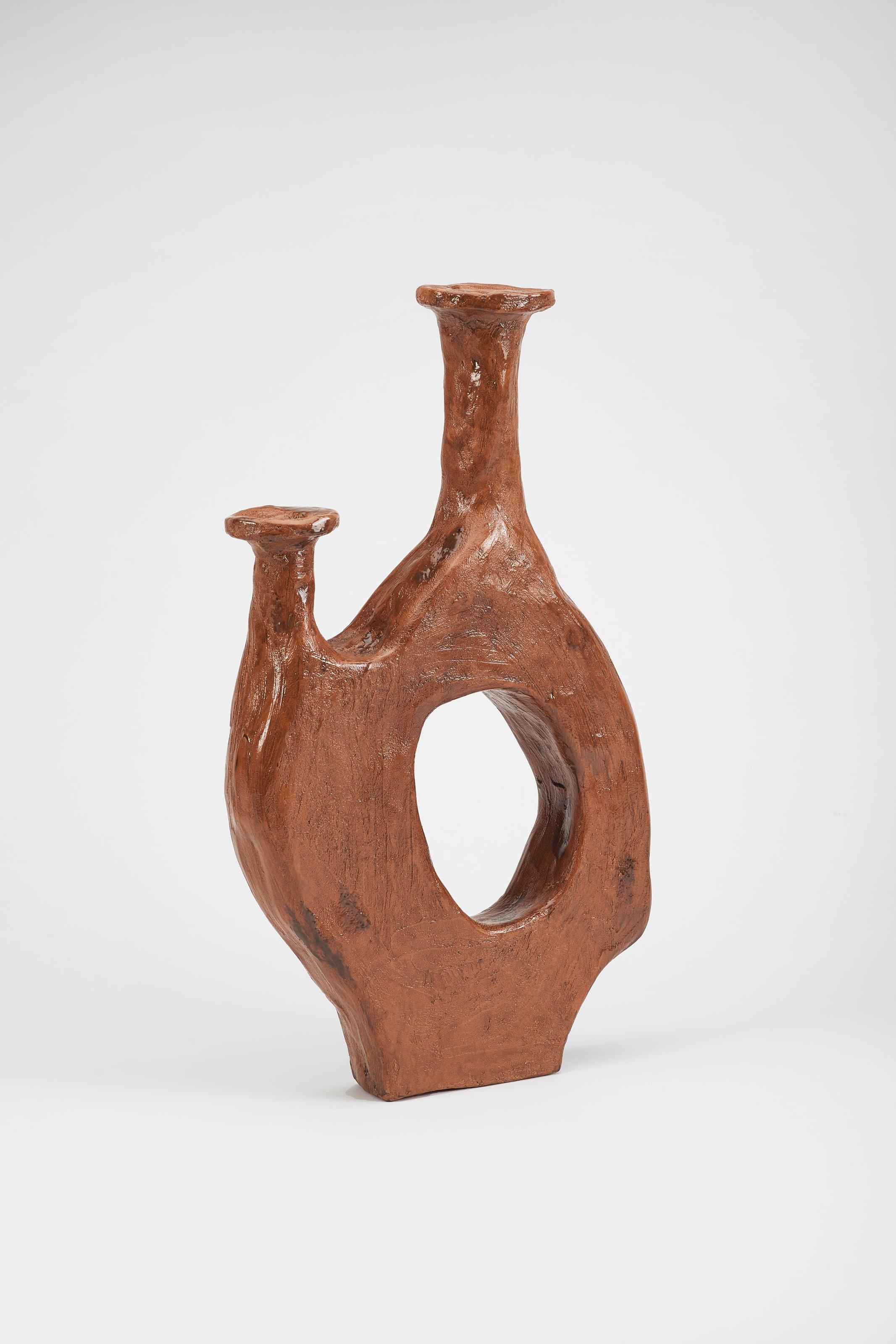 Dutch Uble Medium Vase by Willem Van Hooff For Sale
