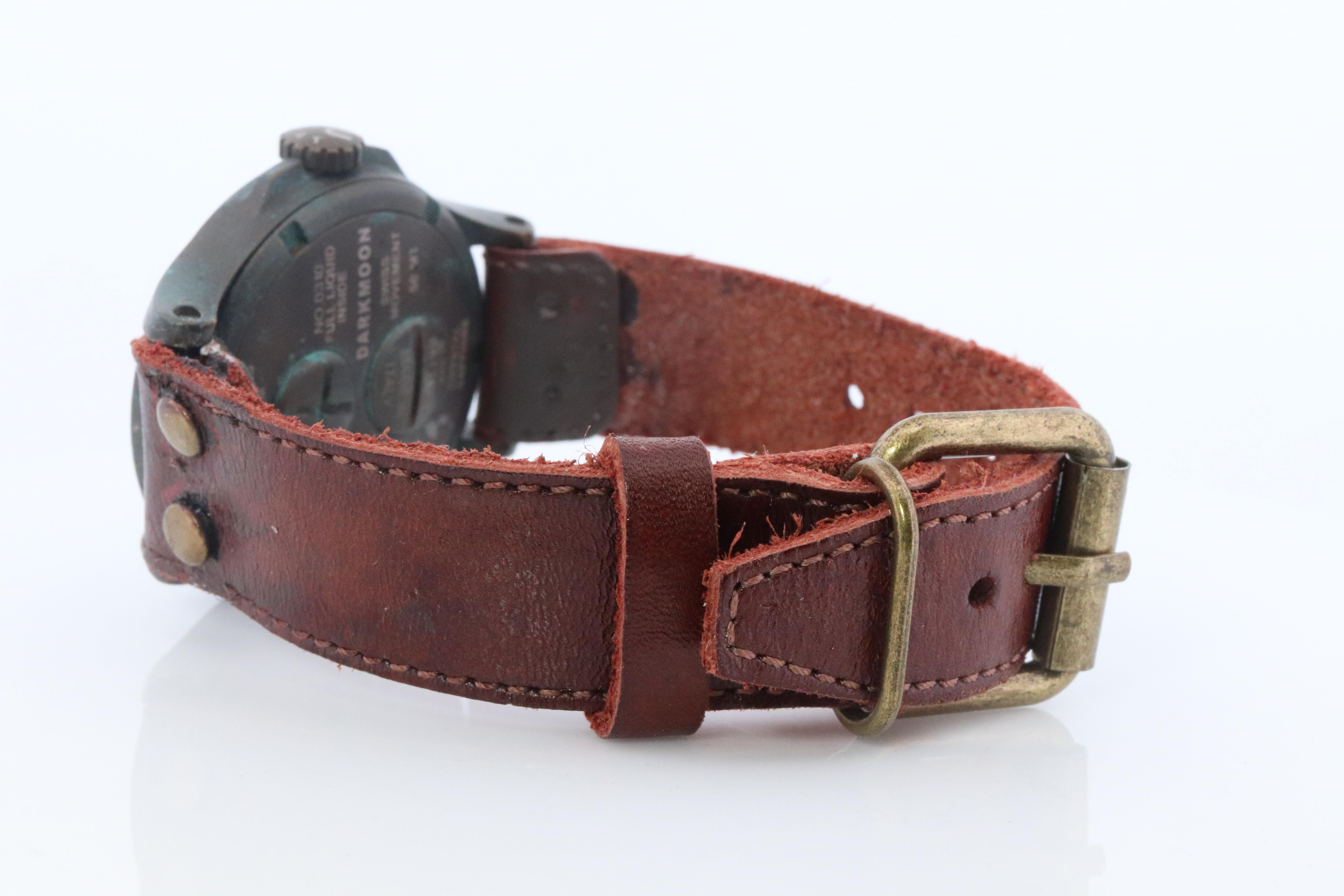 Men's UBOAT Mens Watch. U-Boat Capsoil Darkmoon Unico. Italo Fontana PREOWNED! For Sale