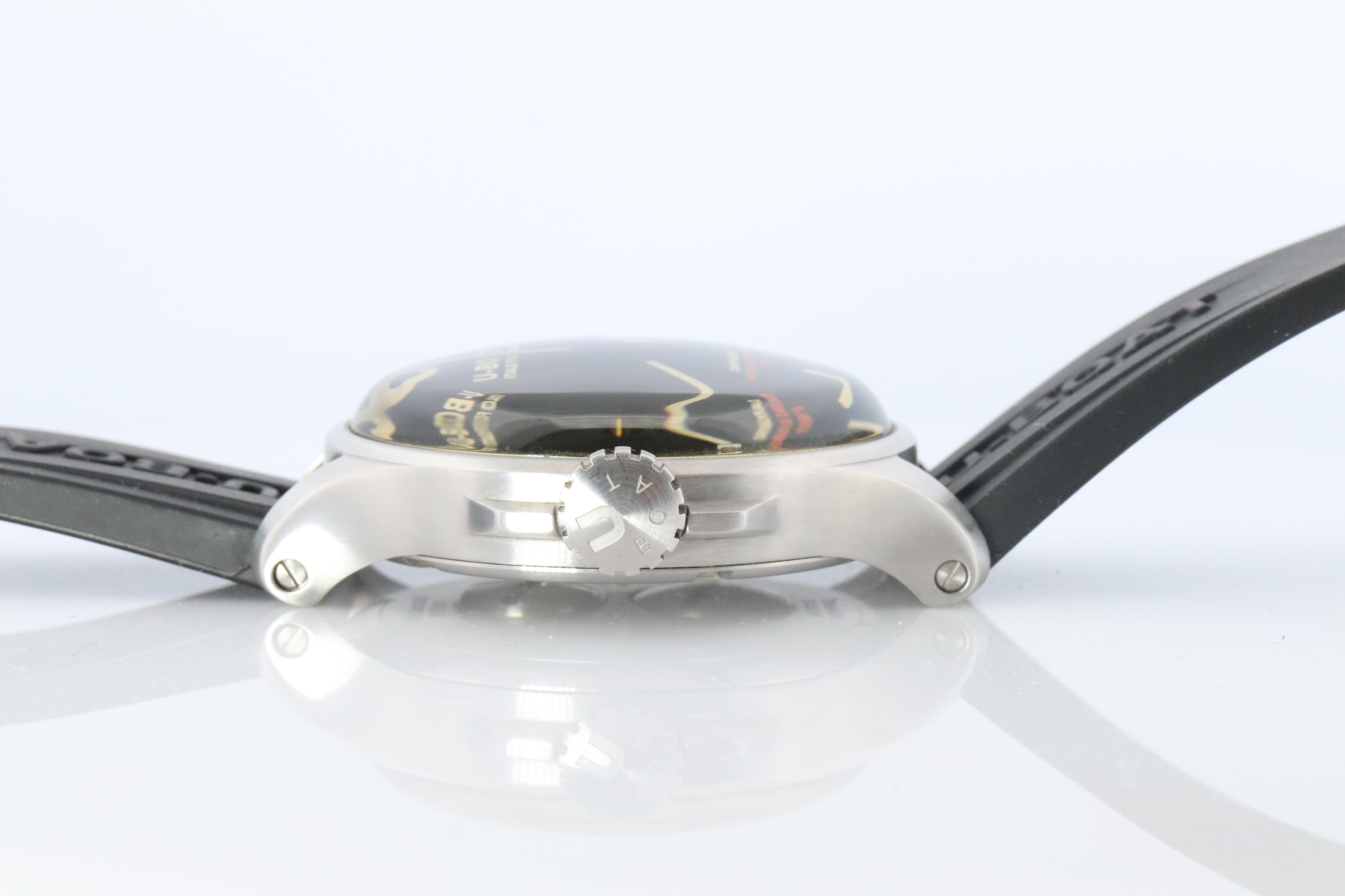 Montre UBOAT pour hommes. U-Boat Darkmoon. Italo Fontana A COMMENCÉE ! en vente 2