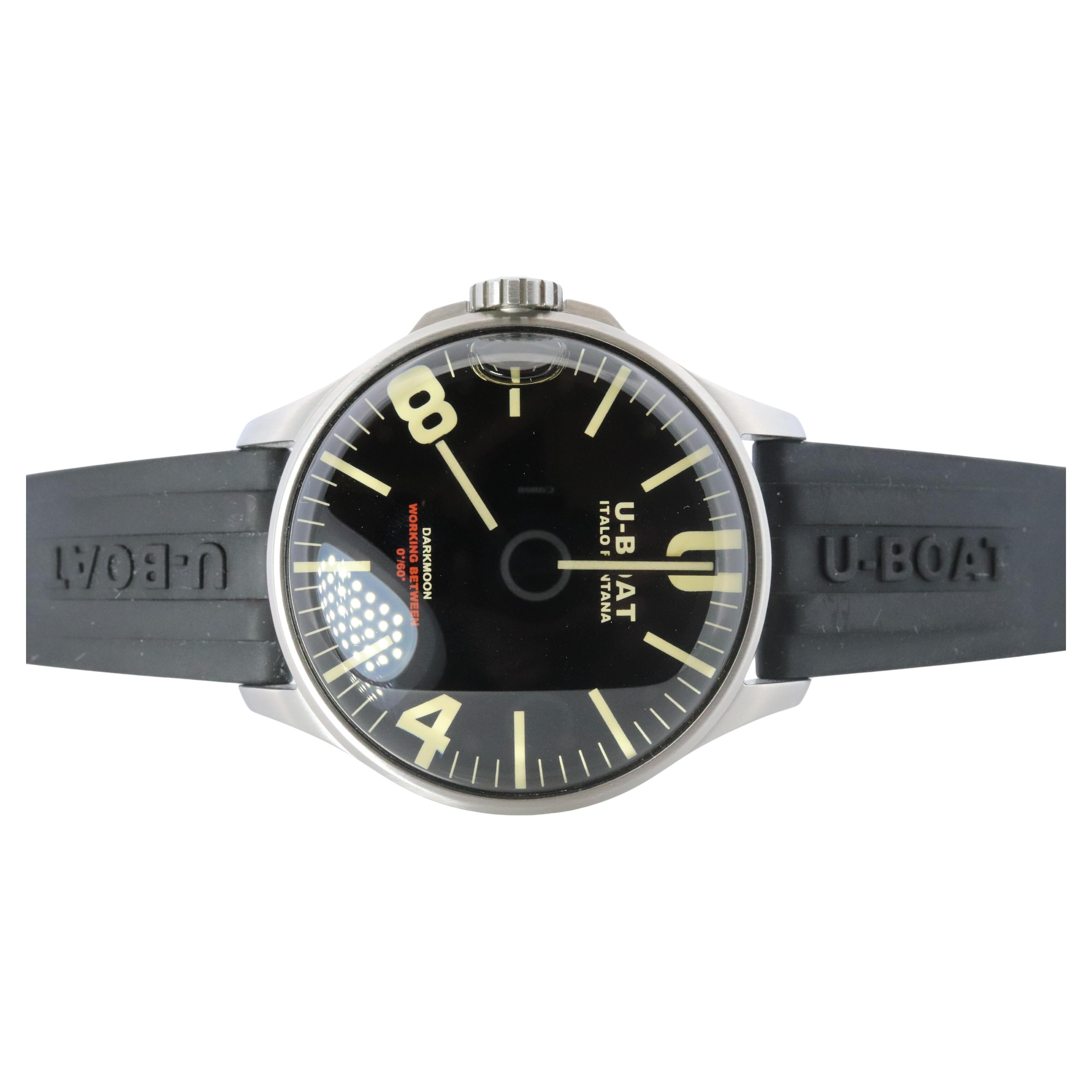 Montre UBOAT pour hommes. U-Boat Darkmoon. Italo Fontana A COMMENCÉE ! en vente