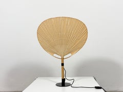 Uchiwa desk or wall lamp designed by Ingo Maurer for M Design 1973
