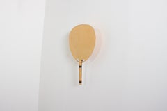 Uchiwa Fan Wall Lamp by Ingo Maurer, 1974