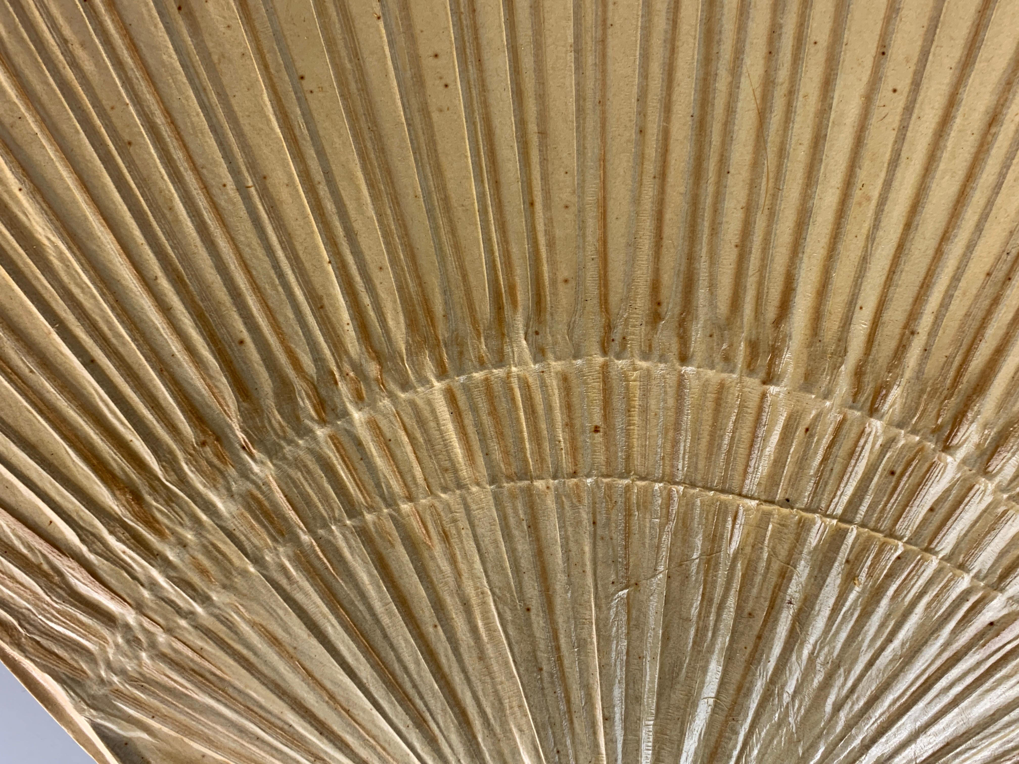 Lampada da parete a ventaglio Uchiwa di Ingo Maurer per Design M, anni '70 6