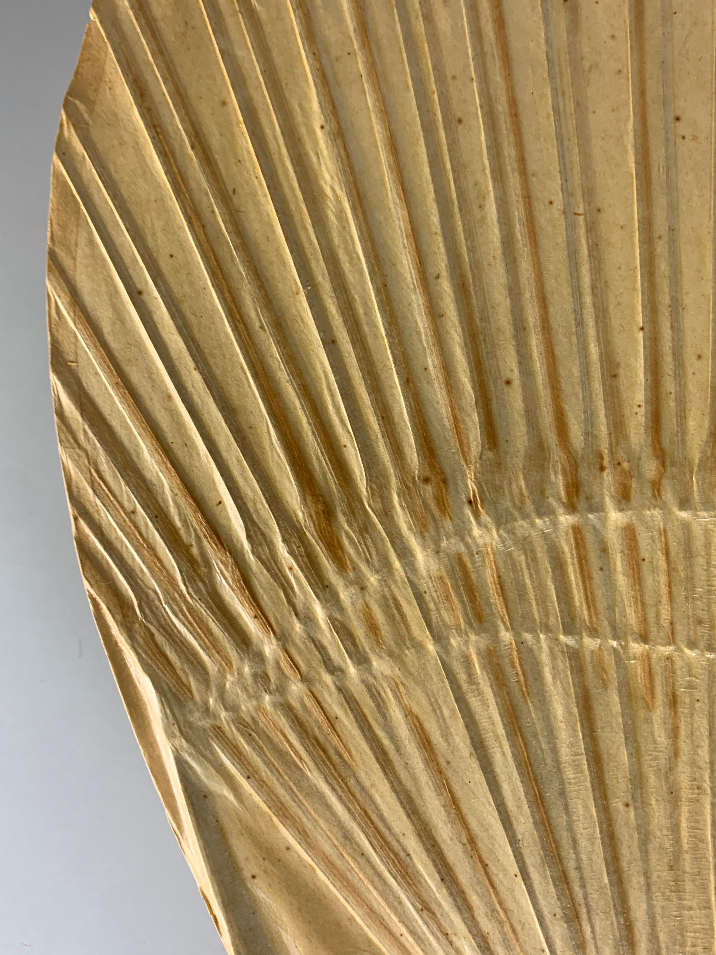 Lampada da parete a ventaglio Uchiwa di Ingo Maurer per Design M, anni '70 8