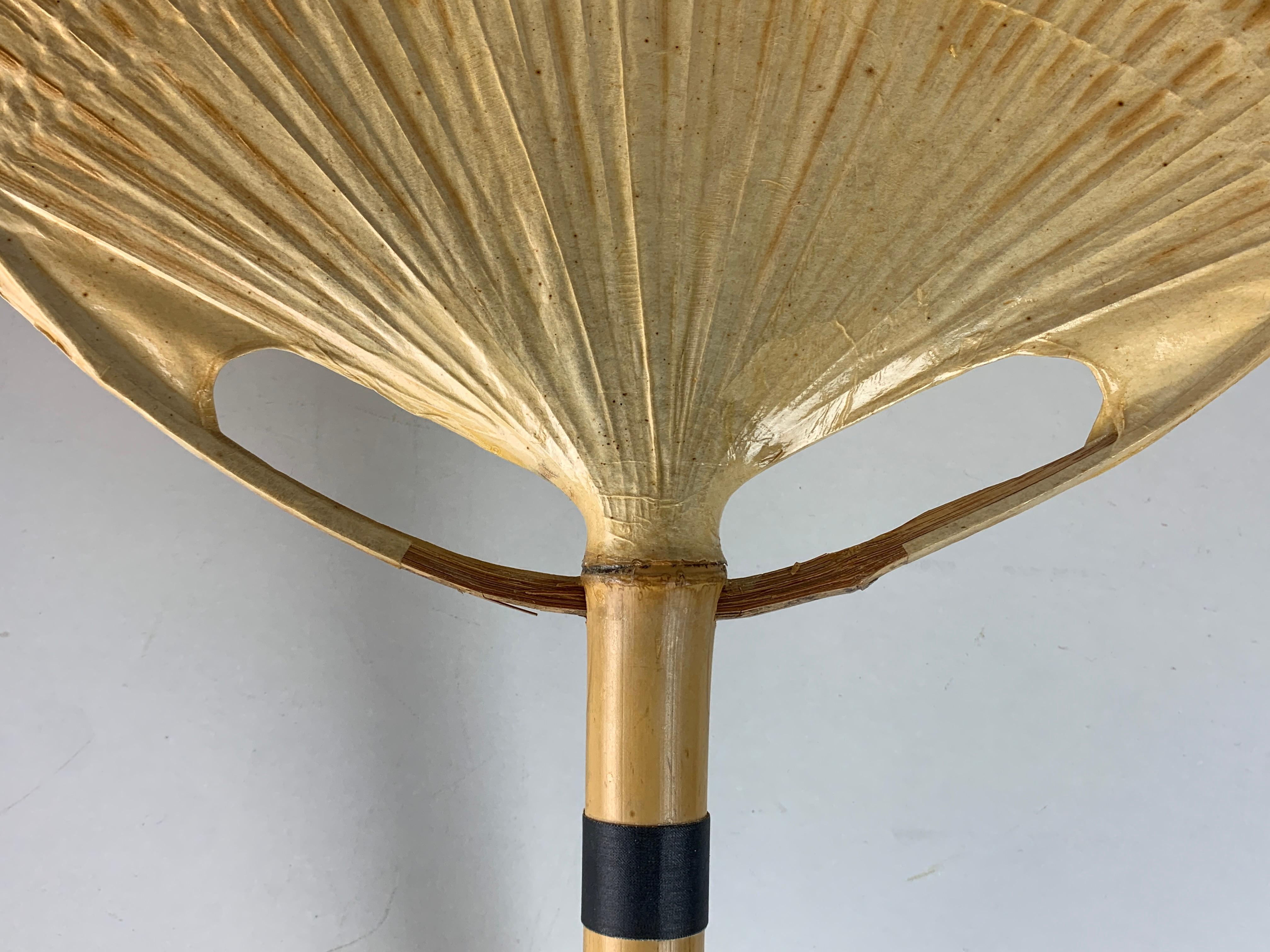 Lampada da parete a ventaglio Uchiwa di Ingo Maurer per Design M, anni '70 1