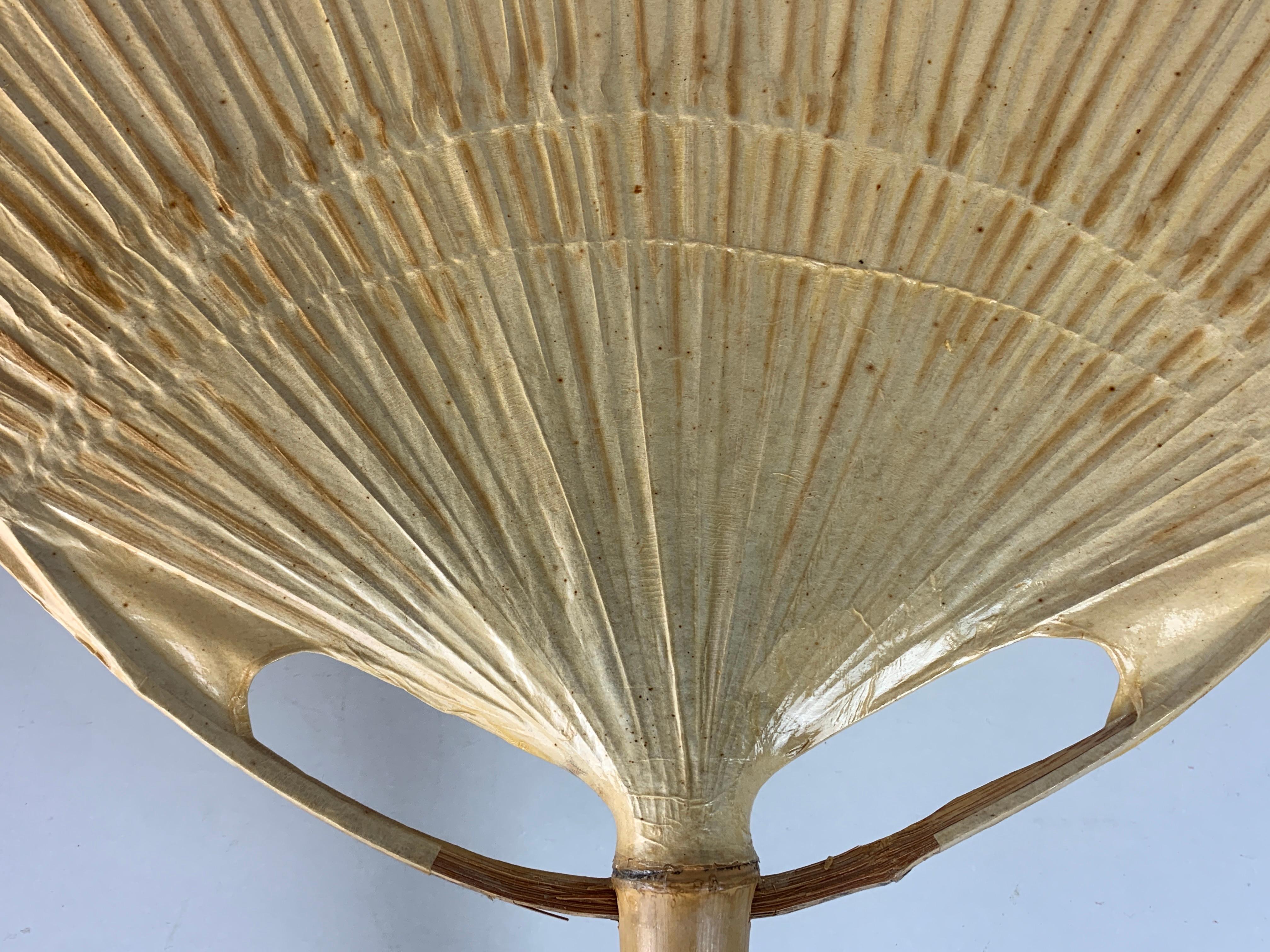 Lampada da parete a ventaglio Uchiwa di Ingo Maurer per Design M, anni '70 2