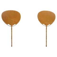 Lampade da parete Uchiwa I Large di Ingo Maurer per Design M, Germania, 1973