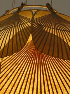 Suspension Ju-Ku "Uchiwa" - Ingo Maurer M Design M Design Exceptionnel comme neuf !