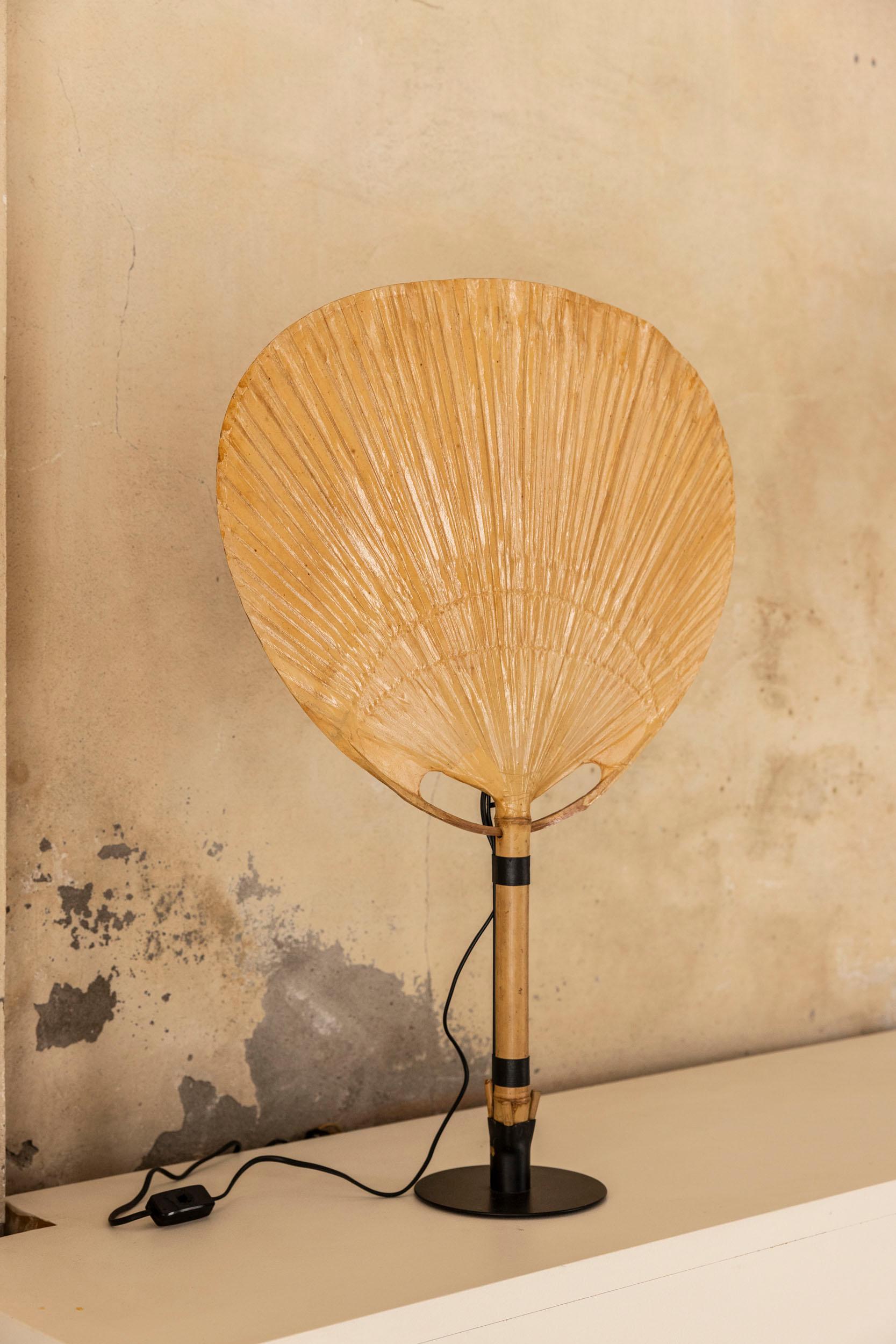 Uchiwa lamp designed by Ingo Maurer 10