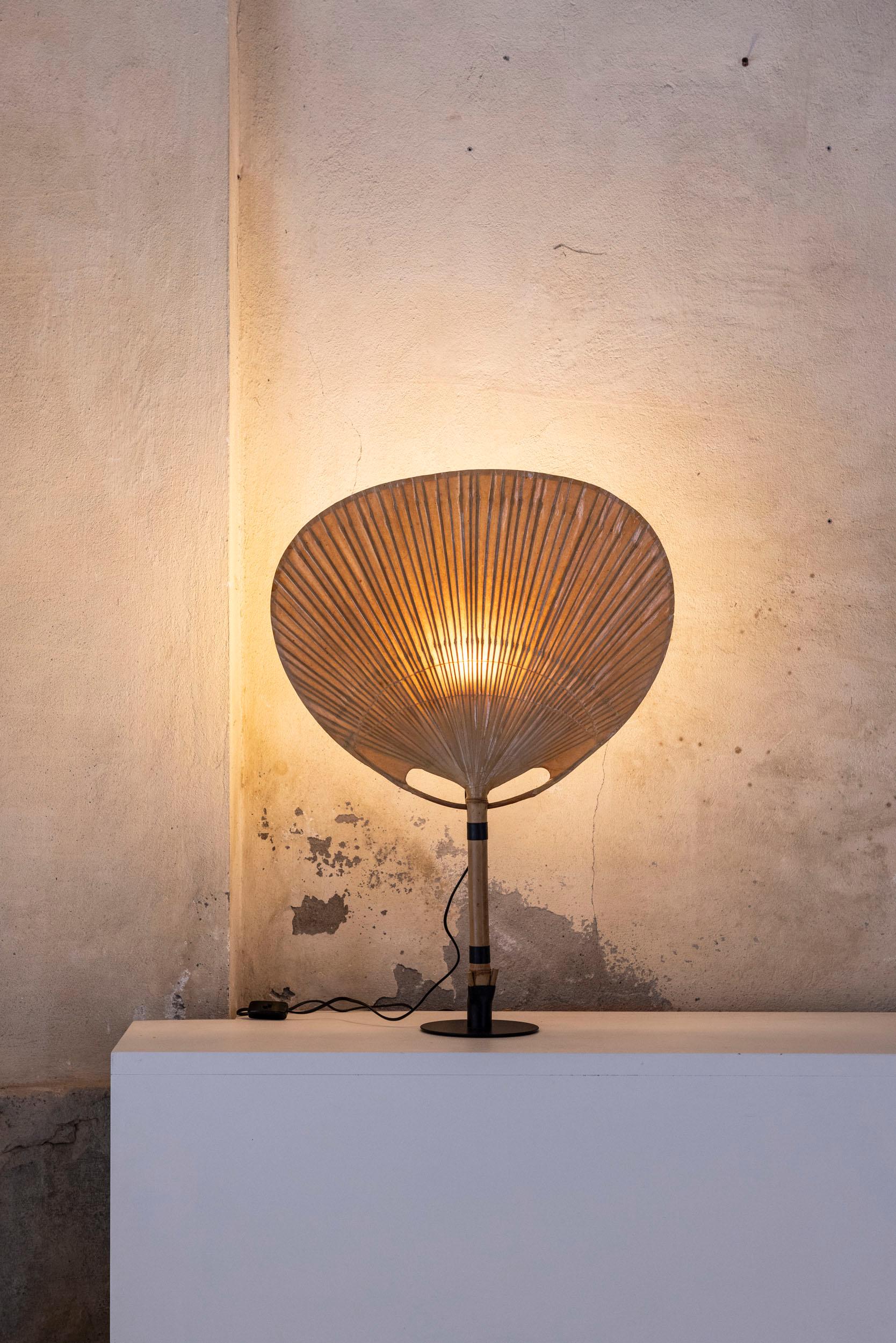 Mid-Century Modern Uchiwa lamp designed by Ingo Maurer