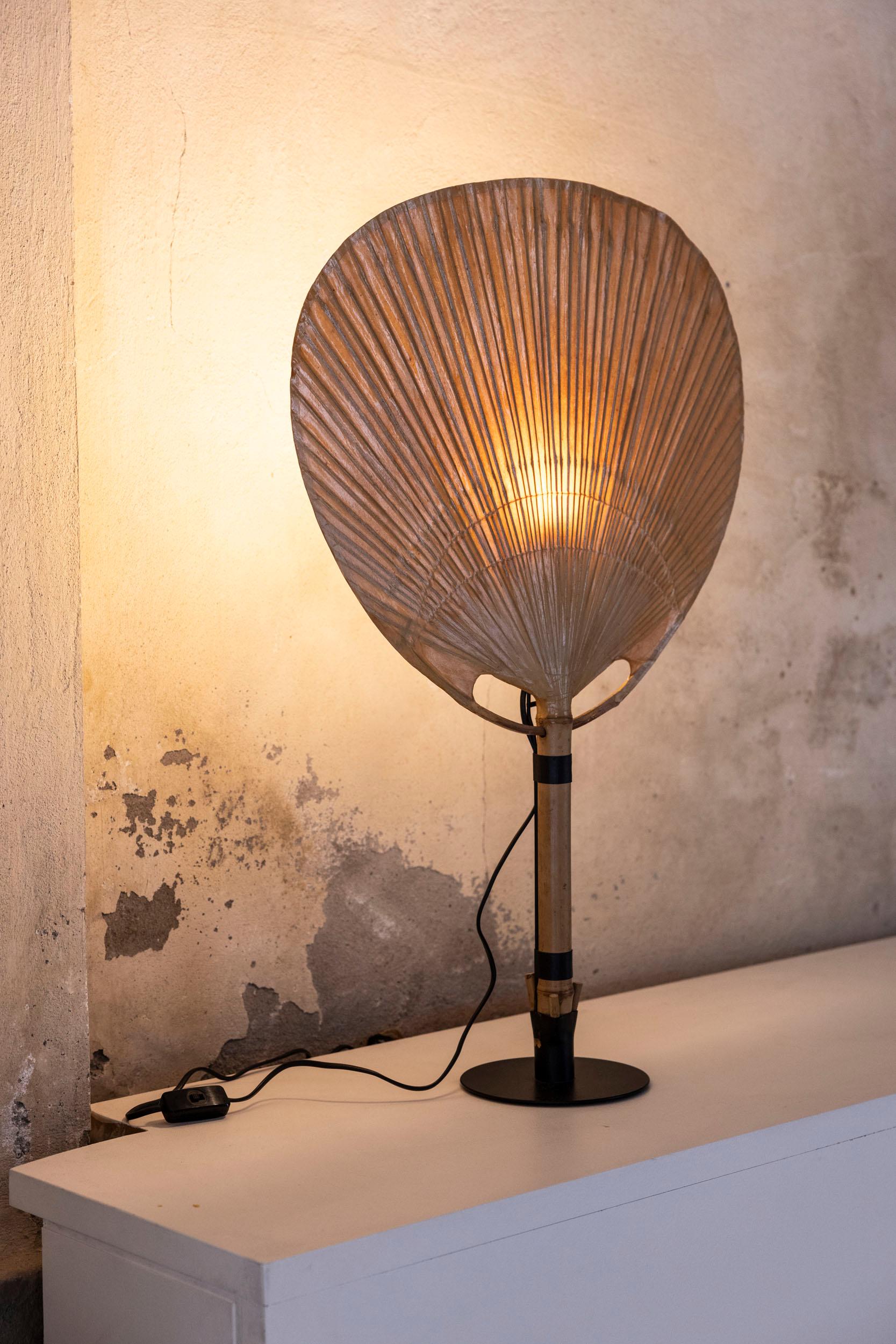 German Uchiwa lamp designed by Ingo Maurer