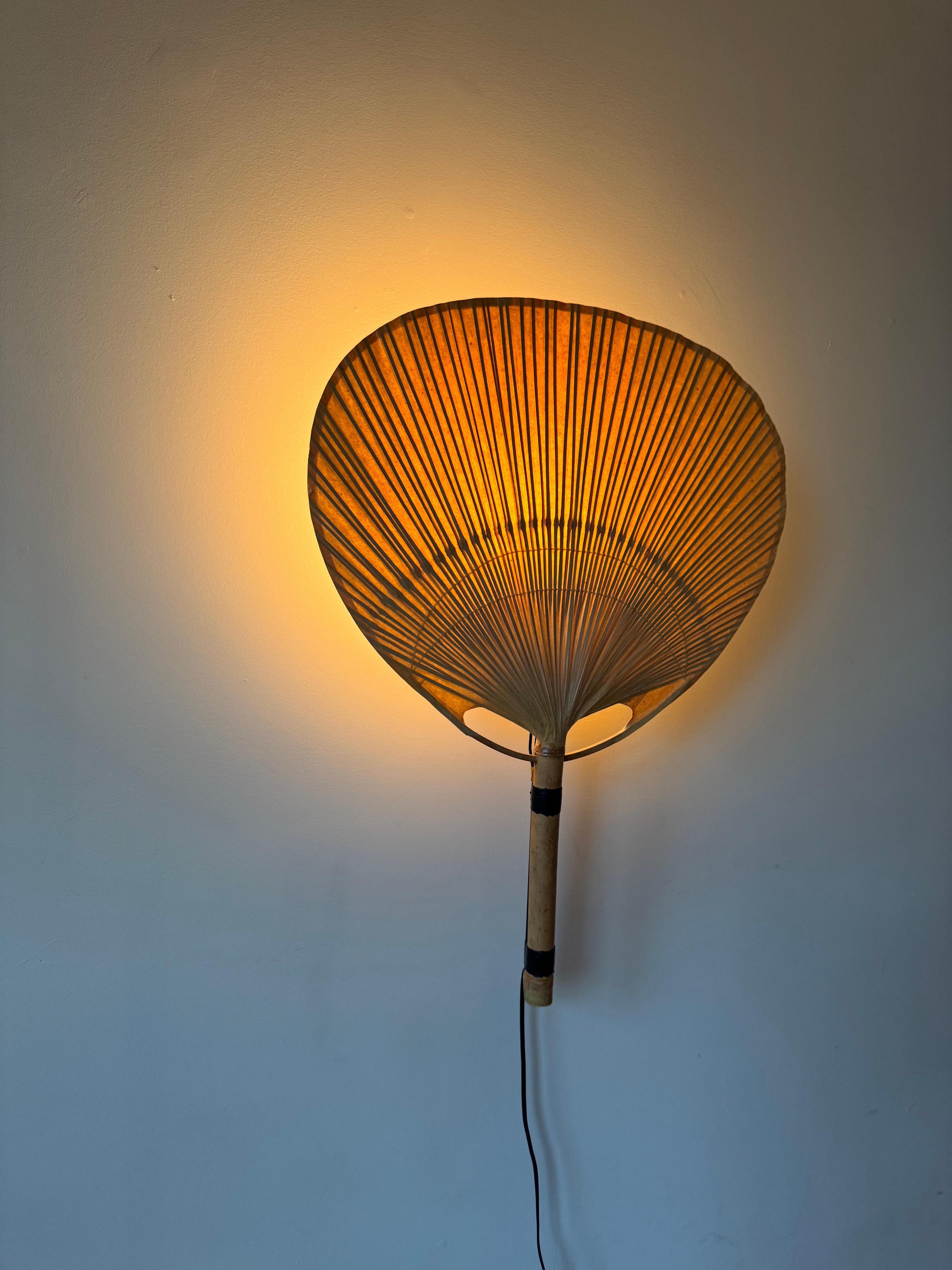 Lampada da parete Uchiwa (Modello III) di Ingo Maurer per Design M. in vendita 3