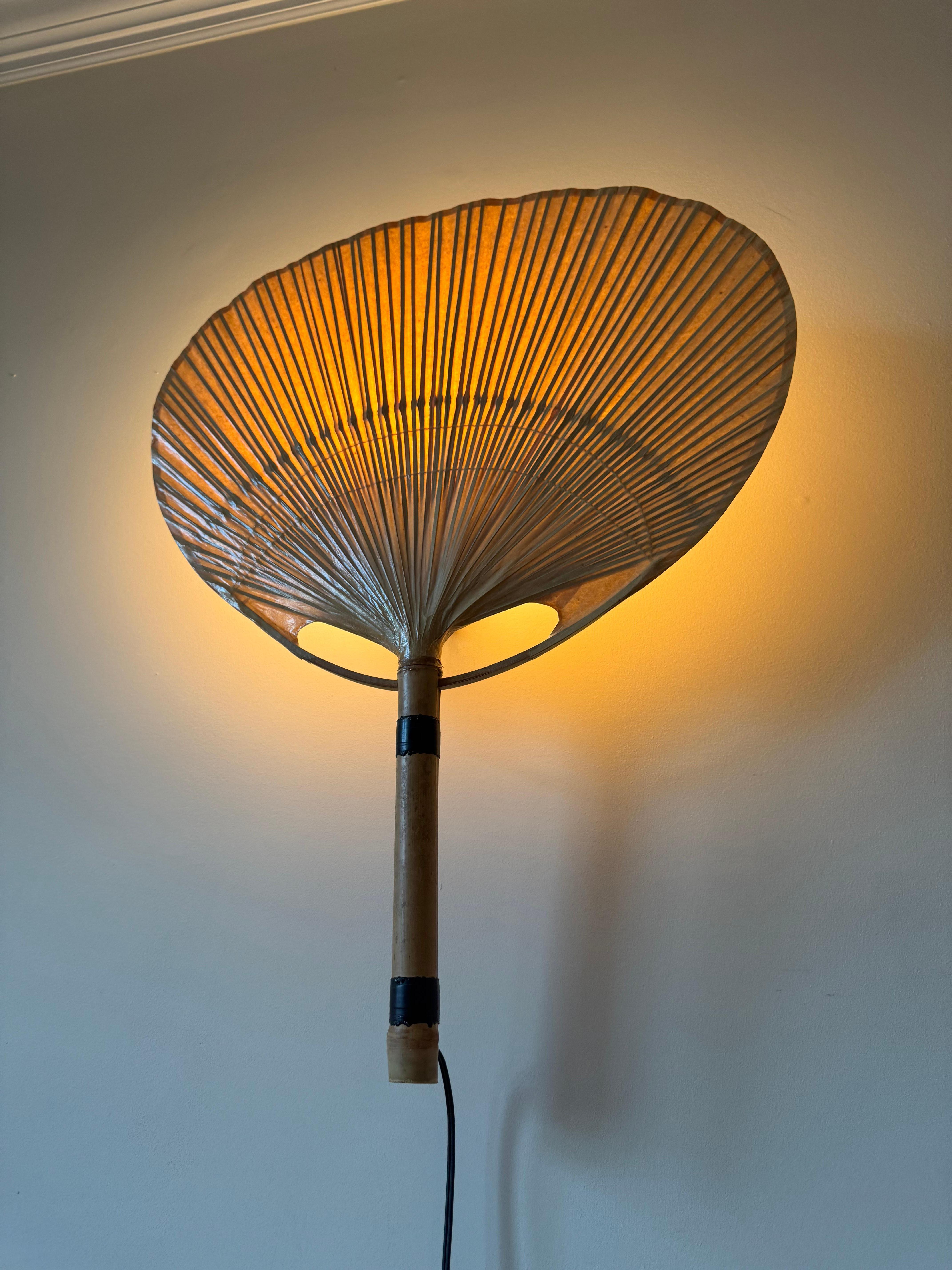 Lampada da parete Uchiwa (Modello III) di Ingo Maurer per Design M. in vendita 4