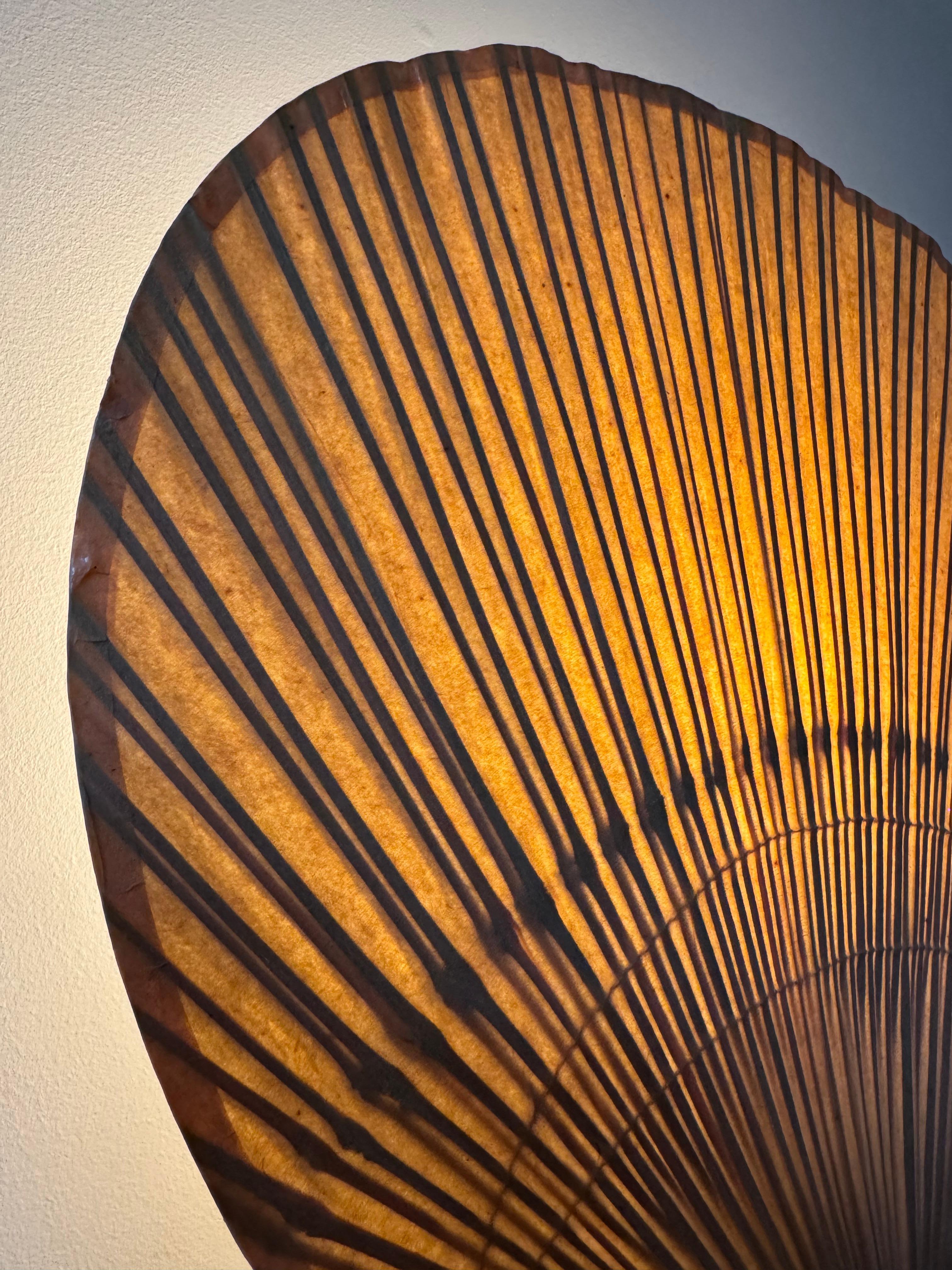 Lampada da parete Uchiwa (Modello III) di Ingo Maurer per Design M. in vendita 7