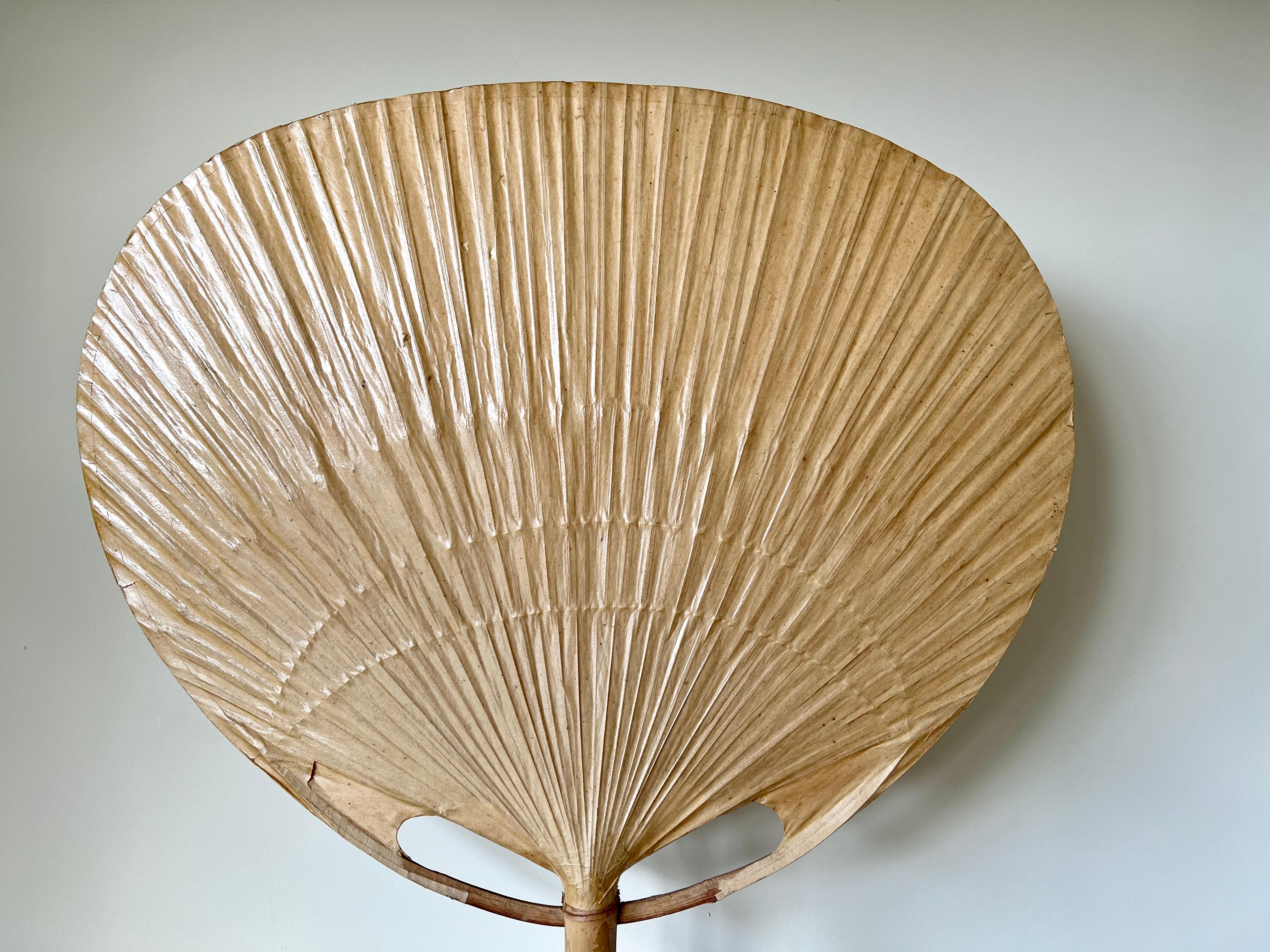 Uchiwa wall light by Ingo Maurer for M-Design, Germany 1970s For Sale 5
