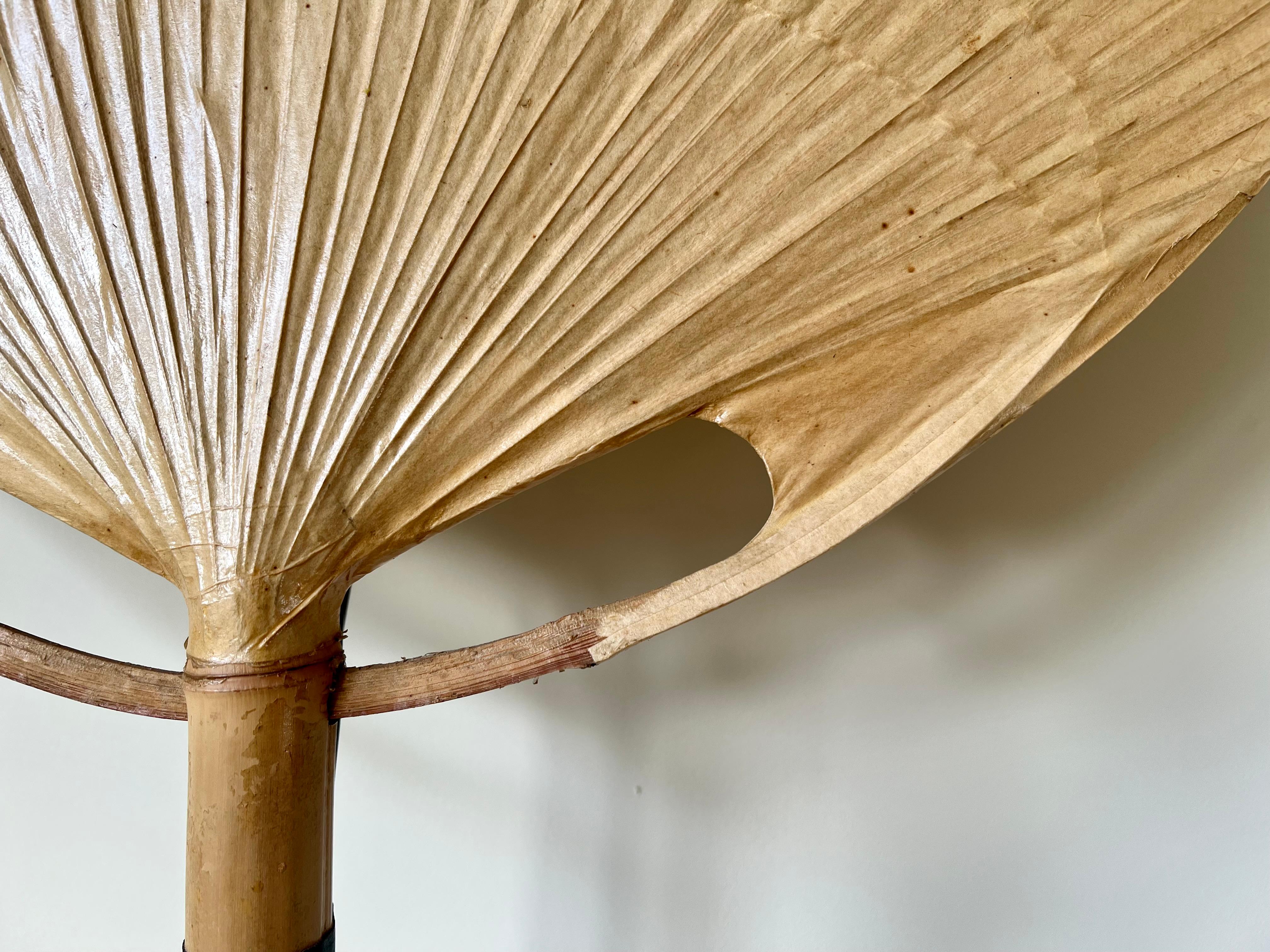 Uchiwa wall light by Ingo Maurer for M-Design, Germany 1970s For Sale 10
