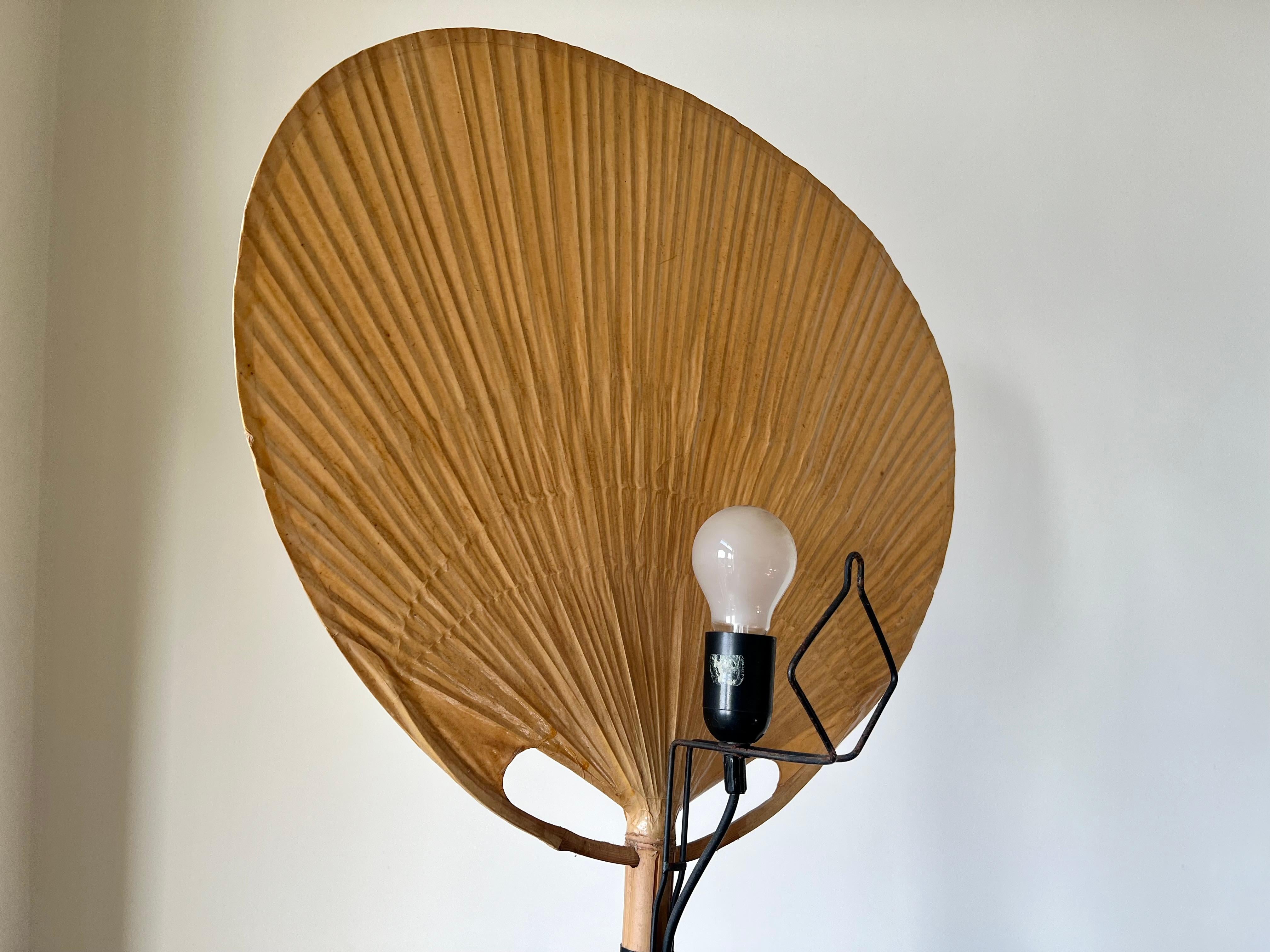 Uchiwa wall light by Ingo Maurer for M-Design, Germany 1970s For Sale 11