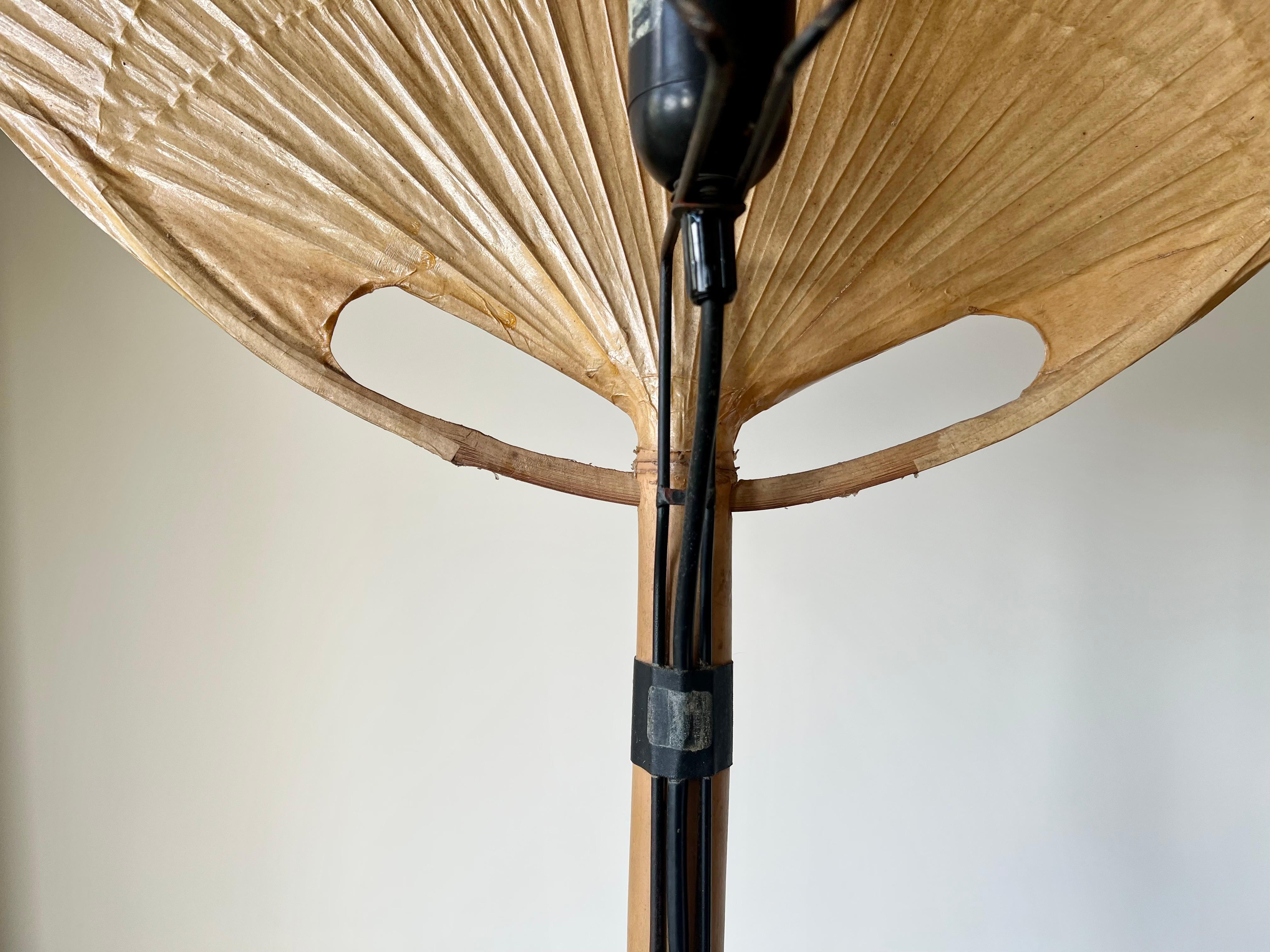 Uchiwa wall light by Ingo Maurer for M-Design, Germany 1970s For Sale 13