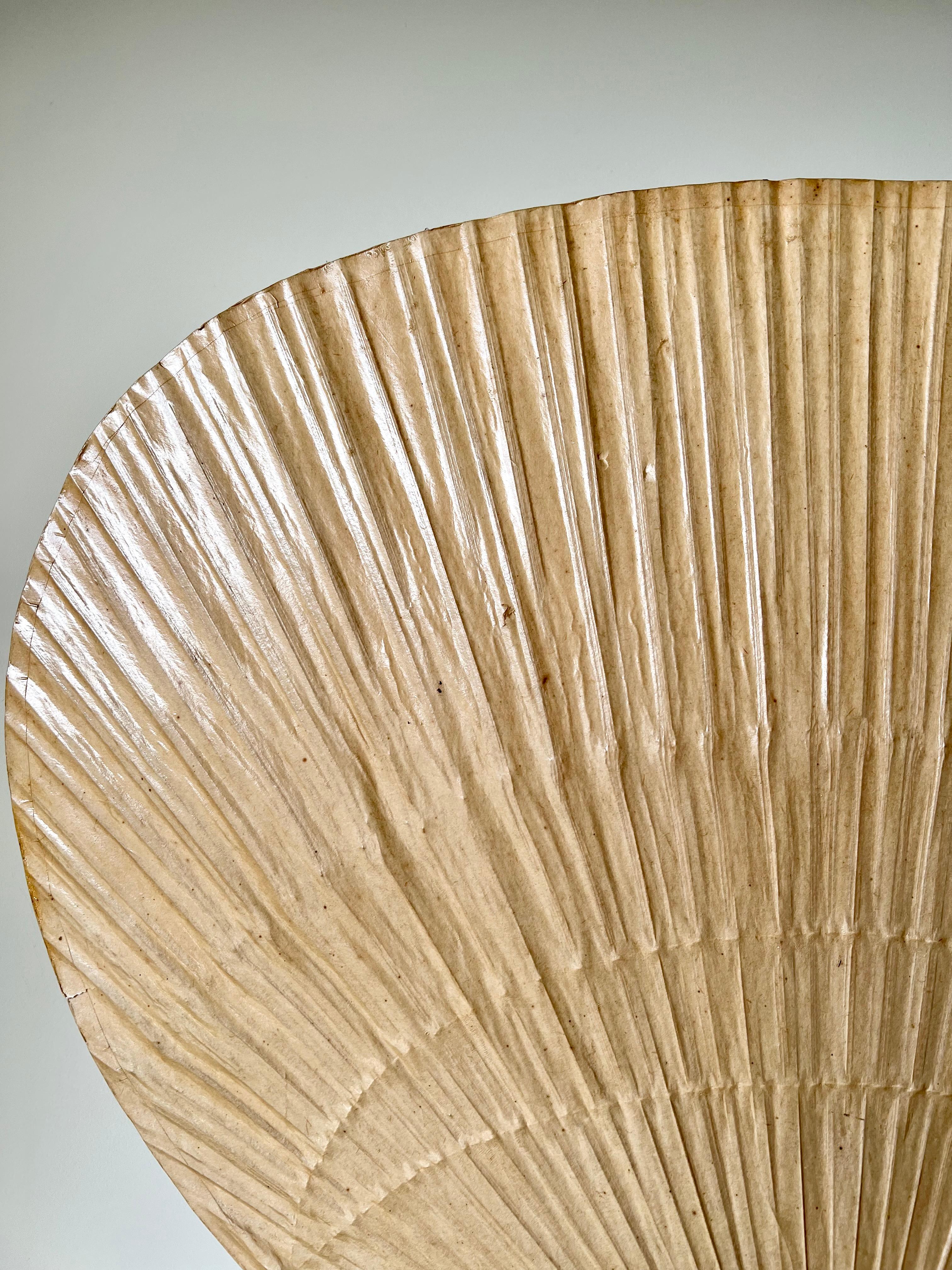 Uchiwa wall light by Ingo Maurer for M-Design, Germany 1970s For Sale 14