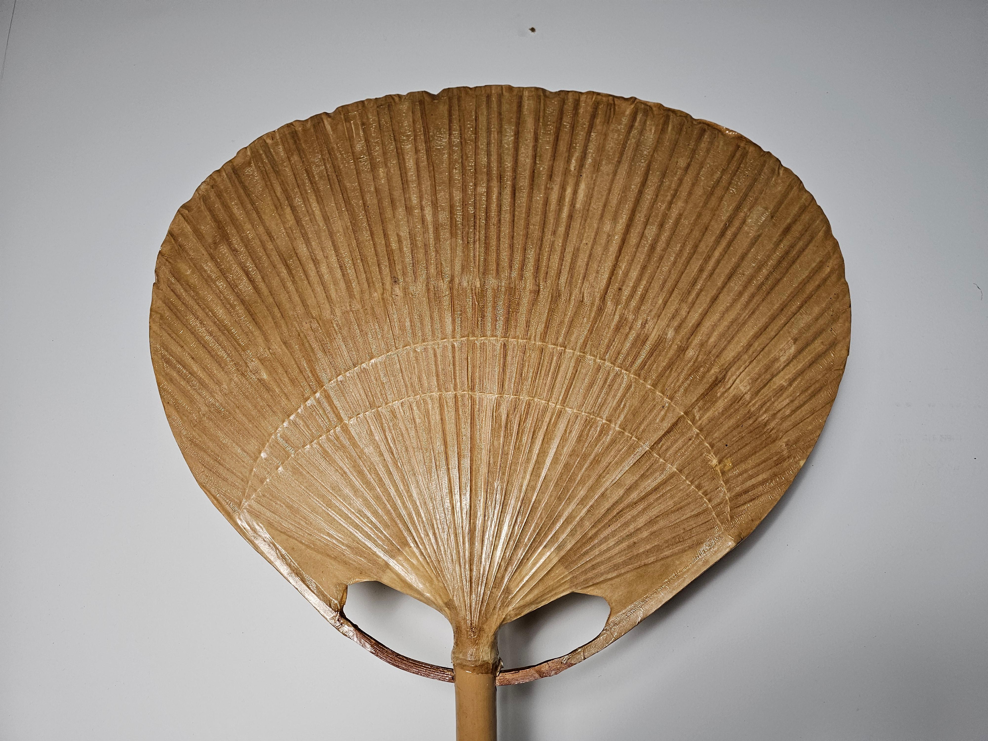 Late 20th Century Uchiwa Wall Light by Ingo Maurer for M Design, Germany, 1970s