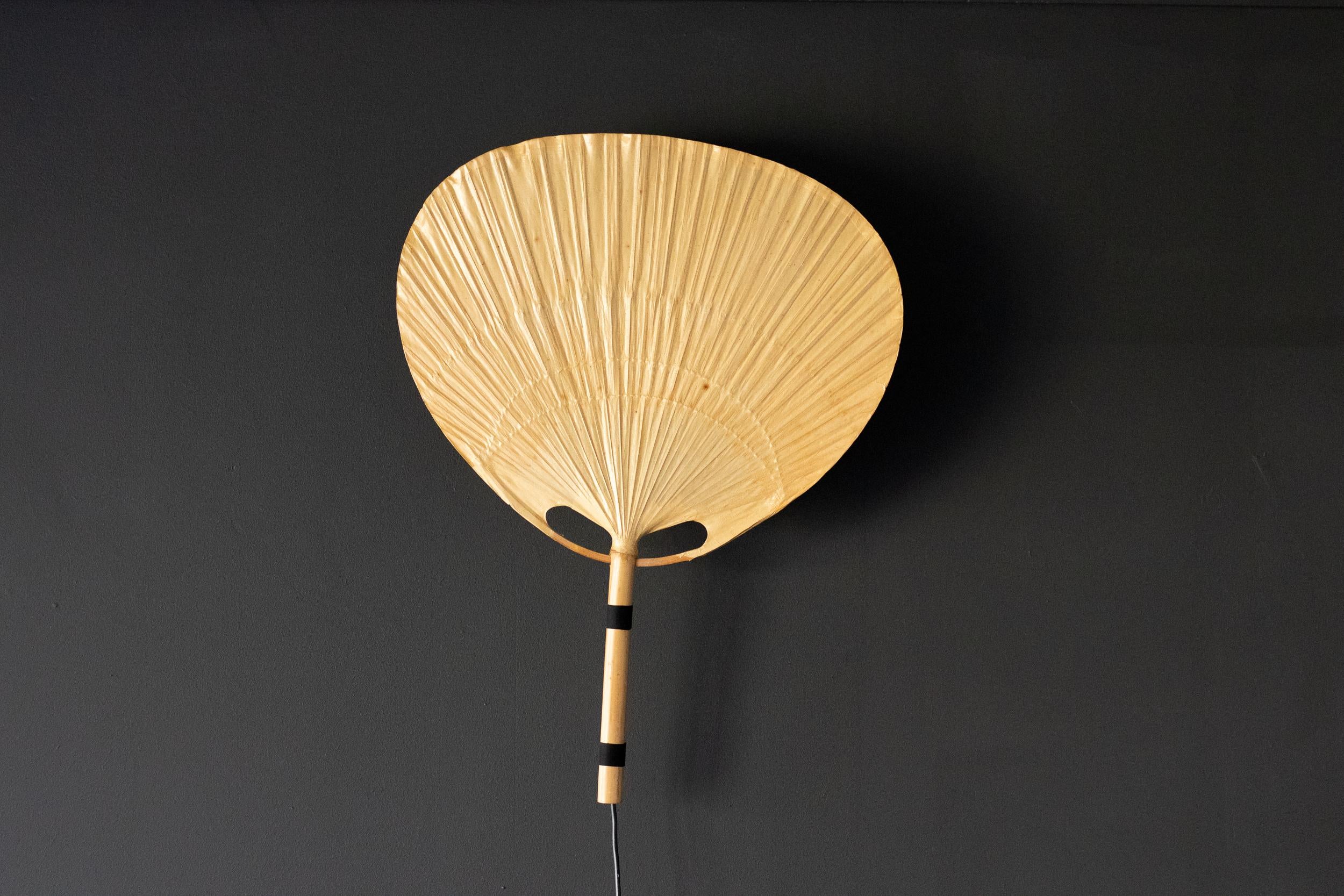 Uchiwa Wall Light by Ingo Maurer In Good Condition In Dronten, NL
