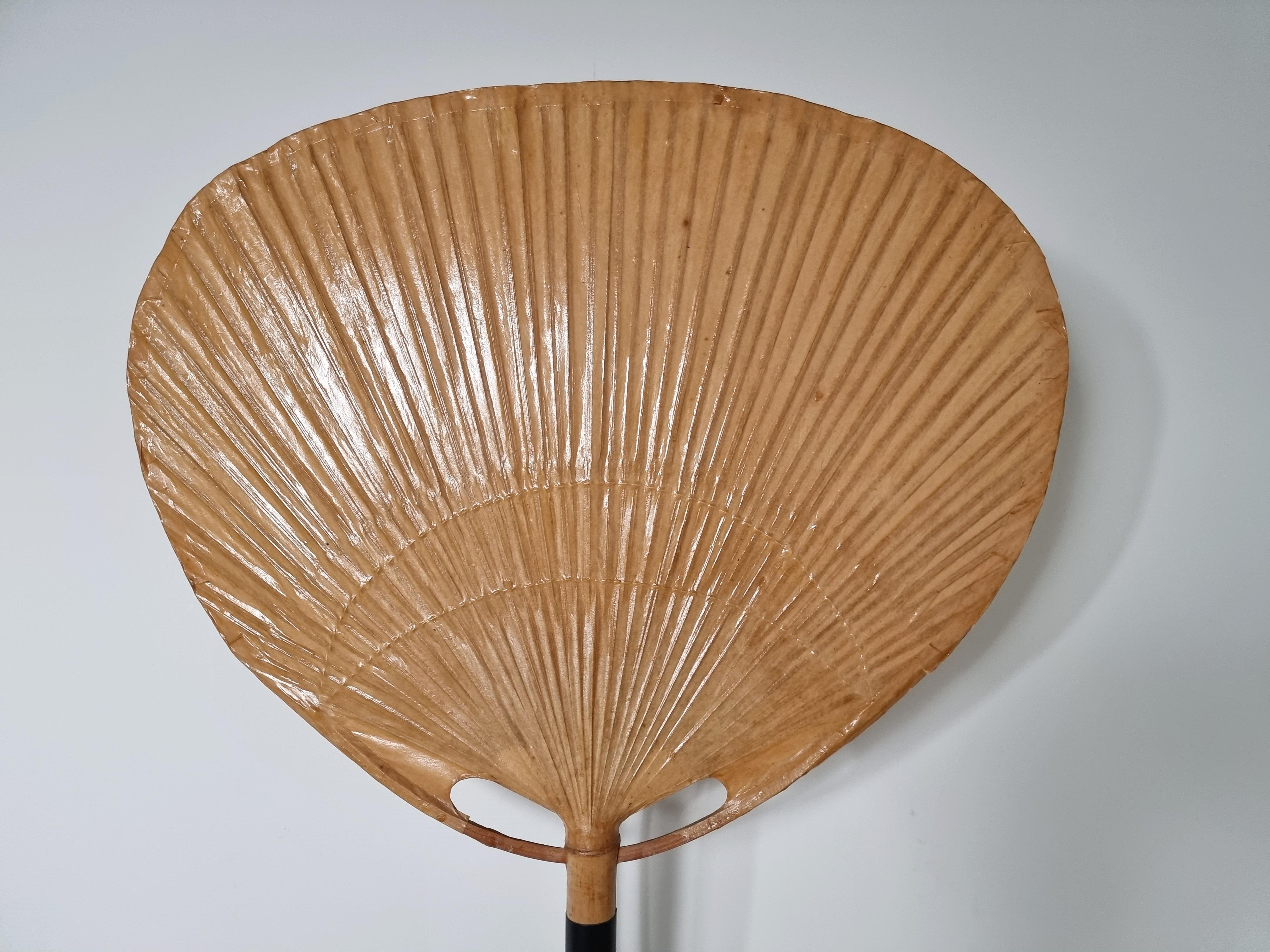 Uchiwa Wall Lights by Ingo Maurer for M Design, Germany, 1970s In Good Condition In amstelveen, NL