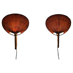 Uchiwa Wall Lights by Ingo Maurer for M Design, Germany, 1970s