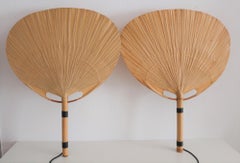 Uchiwa Wall Sconce by Ingo Maurer, Germany, 1973, Set of Two