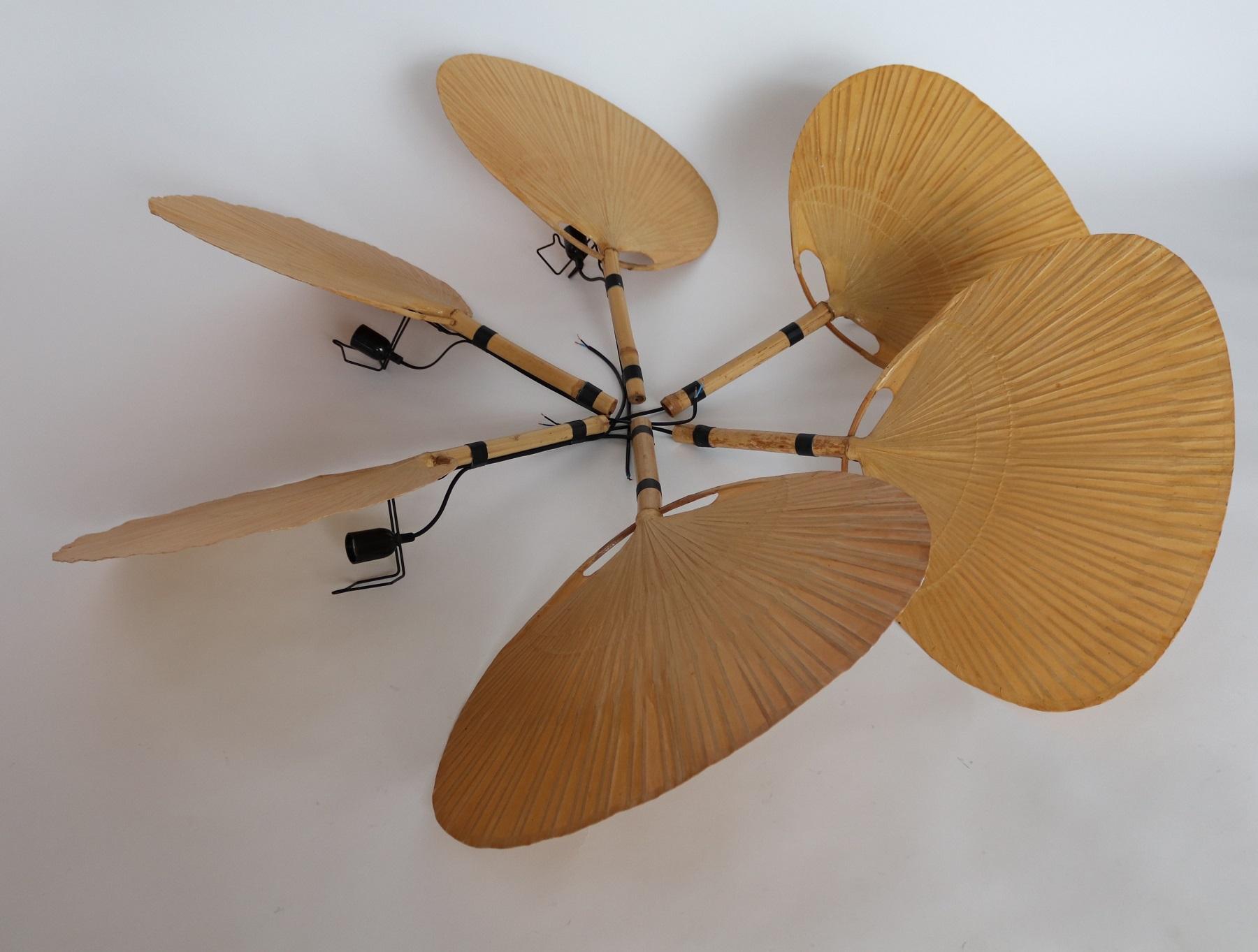 Uchiwa Wall Sconce By Ingo Maurer Germany 1973 Set Of Two For