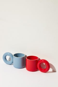 UCHO Mug / Red by Malwina Konopacka