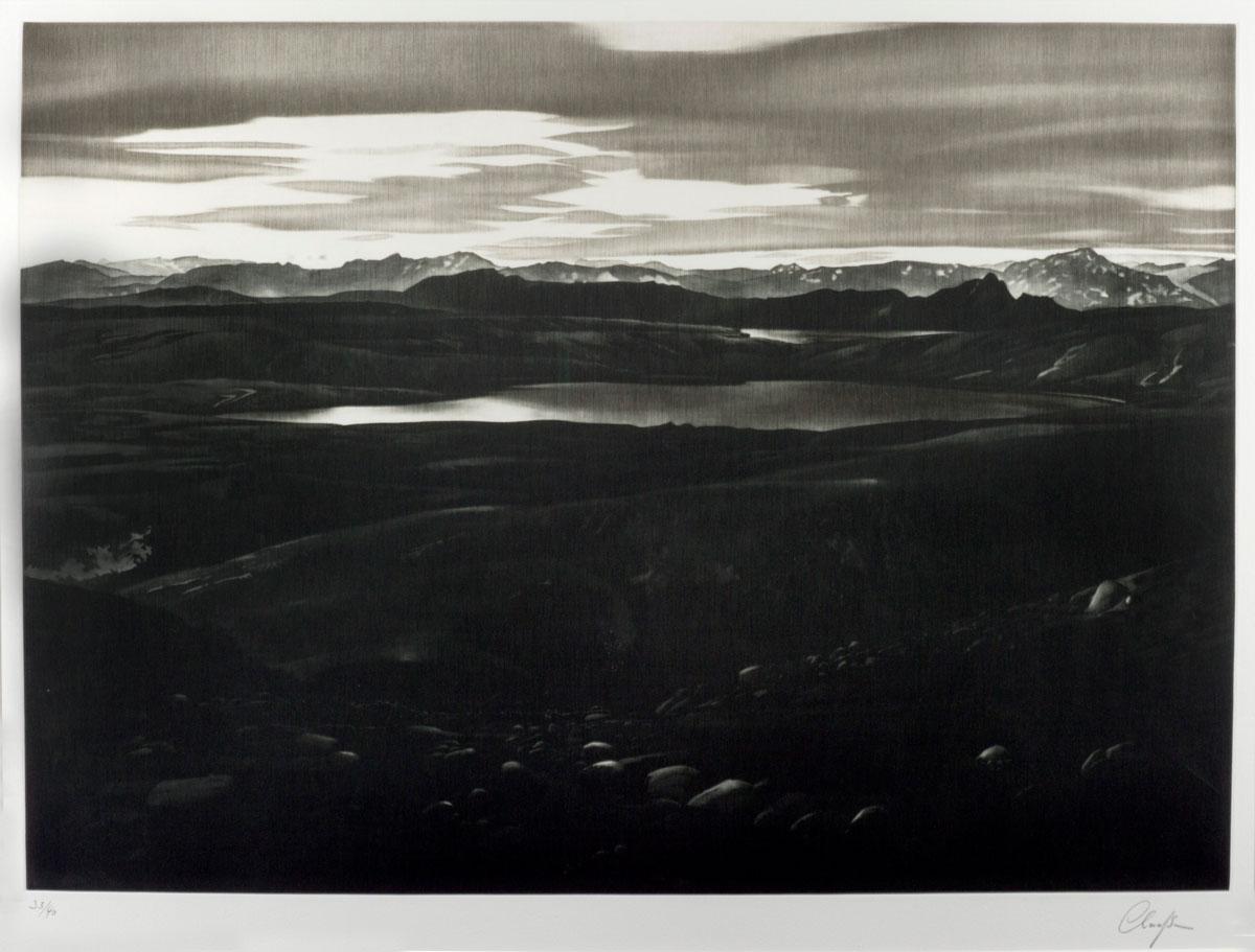 Der See – Print von Udo Claassen