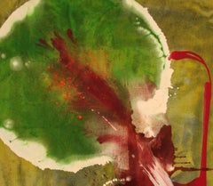 Abstract Painting "Mysterious Ocean"  2017 by Udo Haderlein